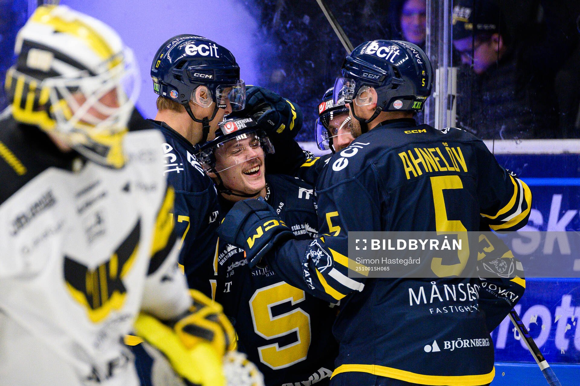 Södertäljes Brett Stapley och Sebastian Dyk Södertäljes