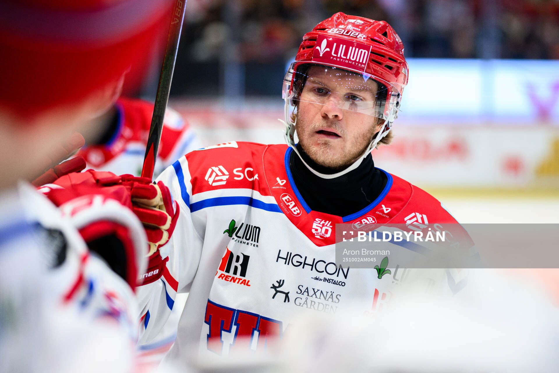 Timrås Anton Heikkinen jublar