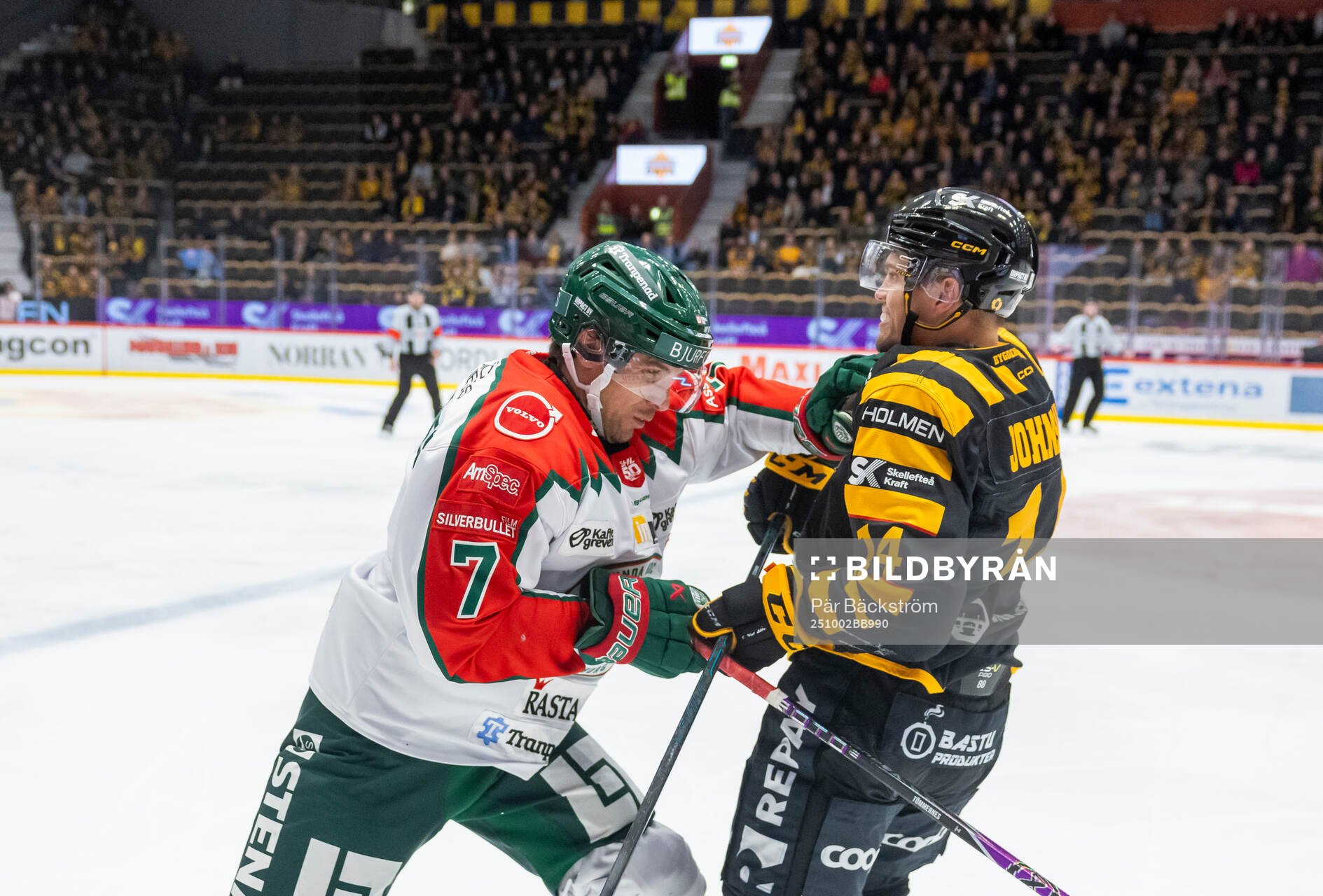 Frölundas Henrik Tömmernes och Skellefteås Andreas