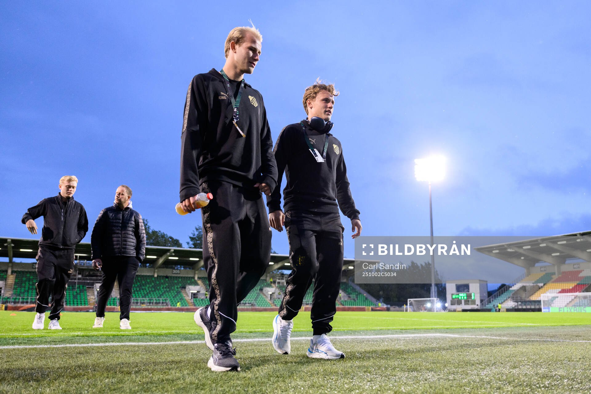 Harry Hilvenius and Filip Öhman of Häcken