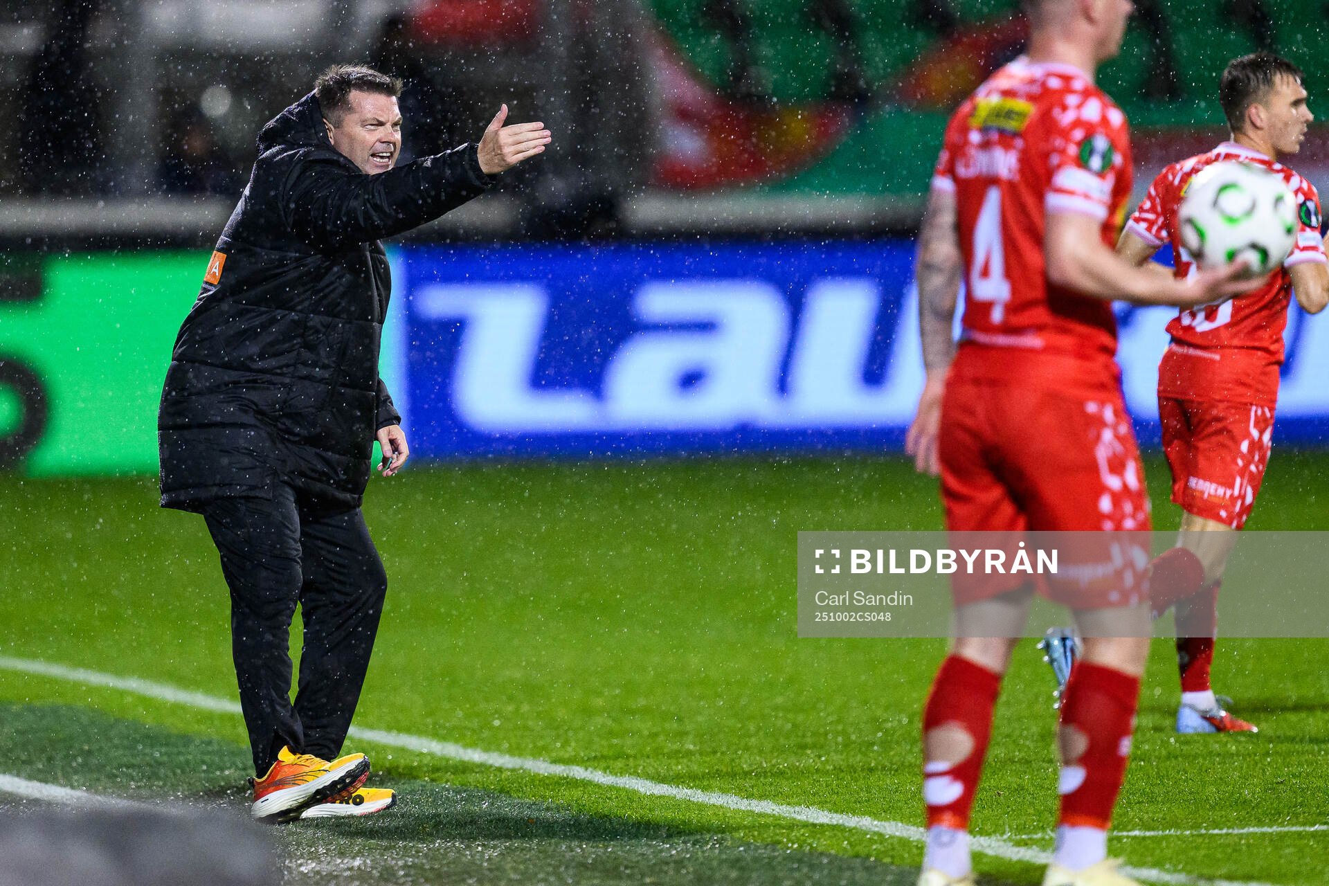 Coach Jens Gustafsson of Häcken