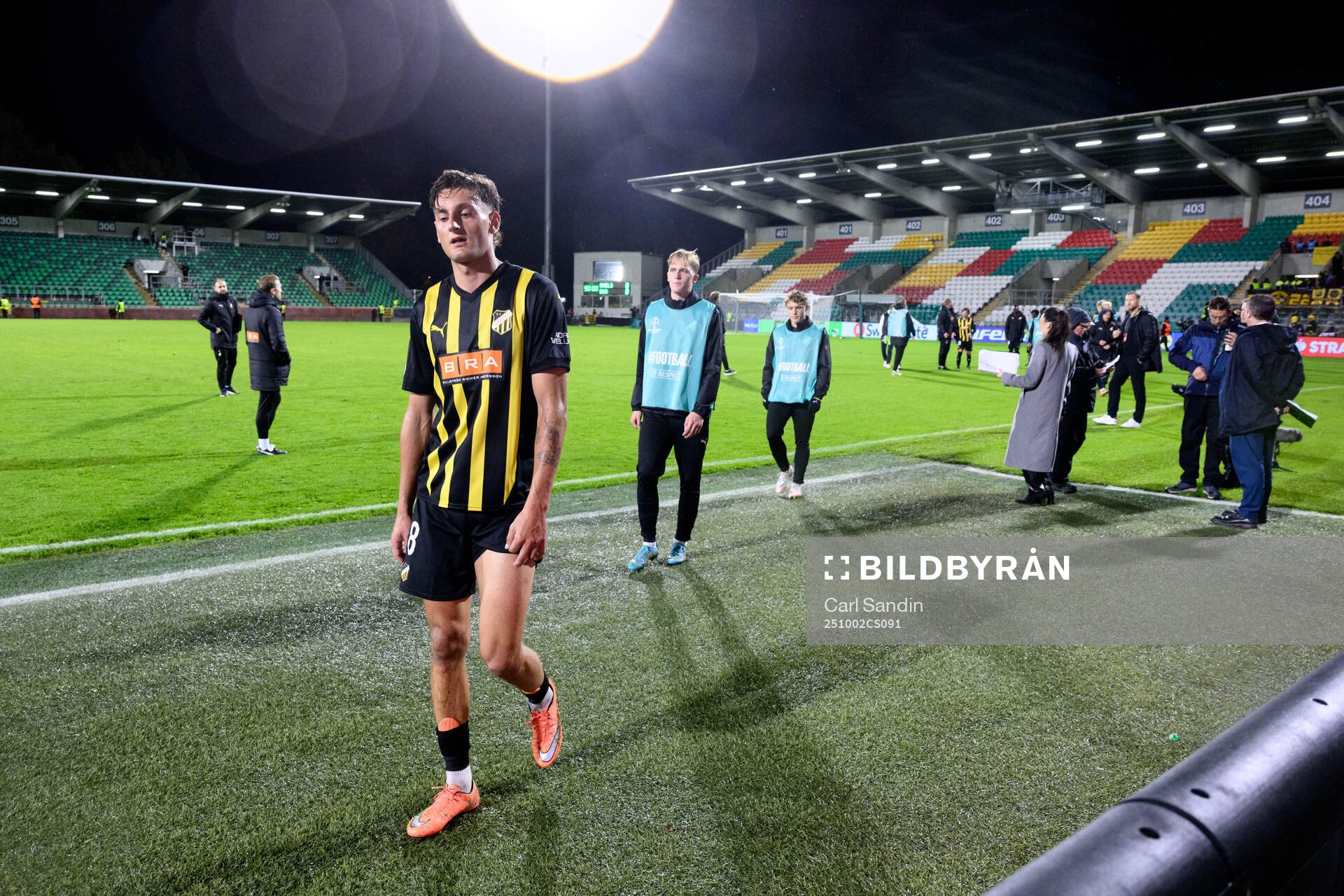 Silas Andersen of Häcken looks dejected