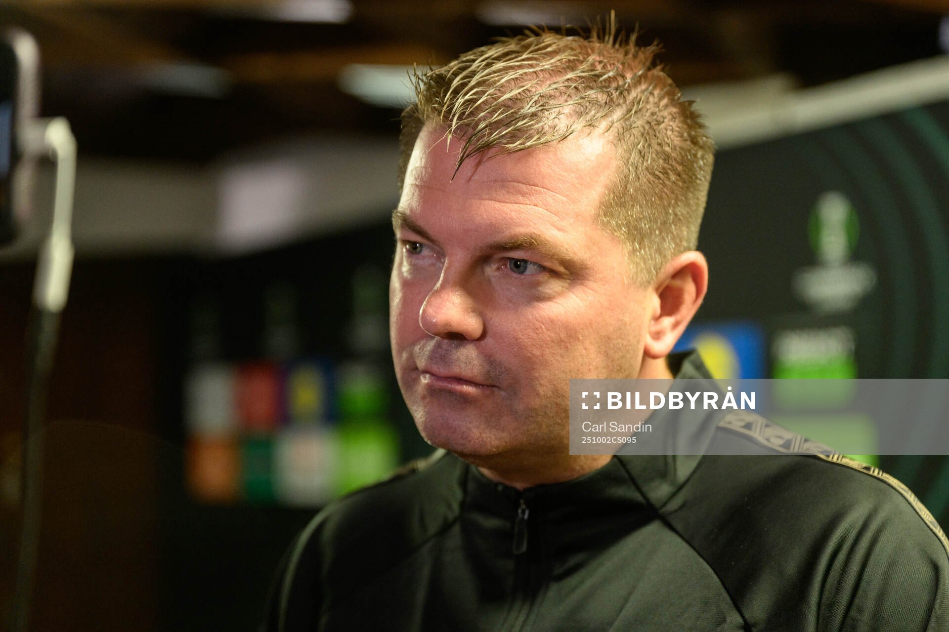 Coach Jens Gustafsson of Häcken