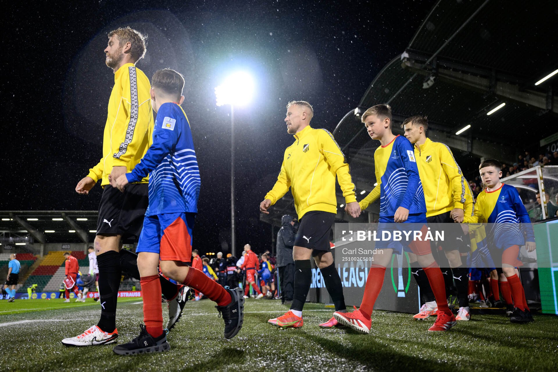 Filip Helander, Mikkel Rygaard Jensen and Adrian Svanbäck