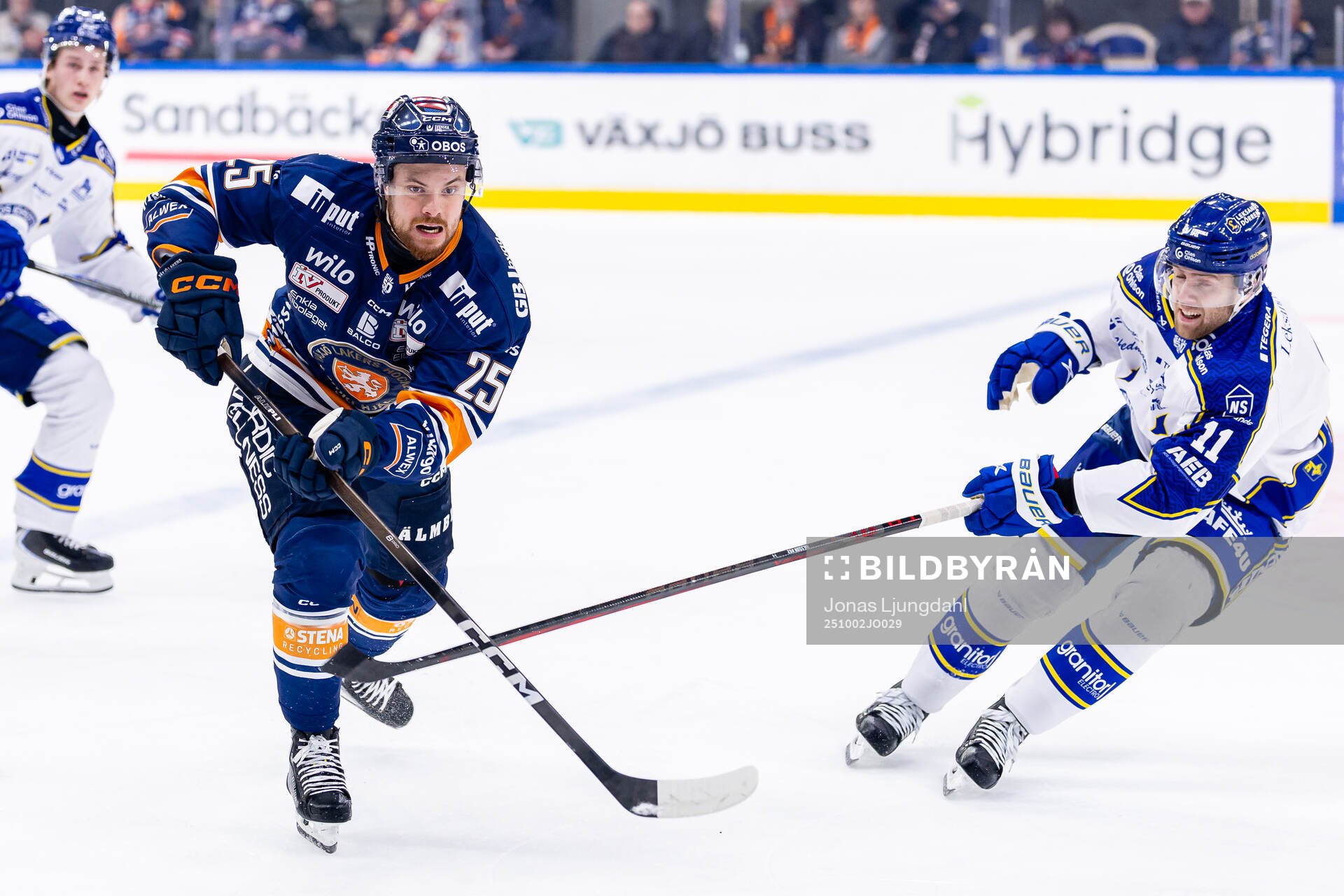 Växjös Lucas Elvenes och Leksands Wiktor Nilsson