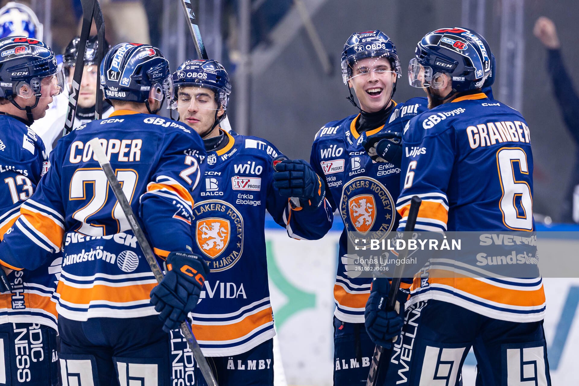 Växjös Felix Robert, Ville Svensson och Petter Granberg