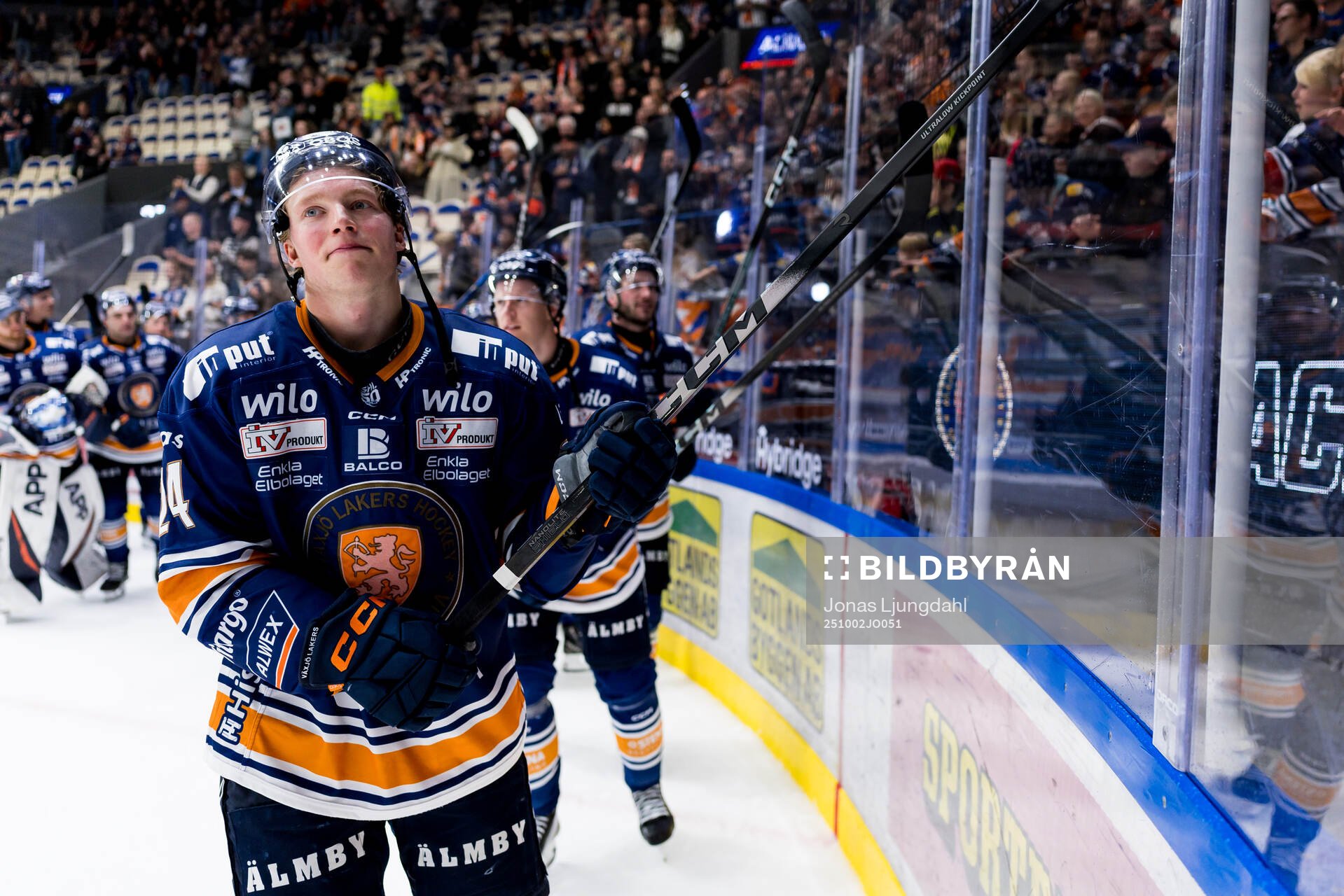 Växjös Karl Henriksson jublar
