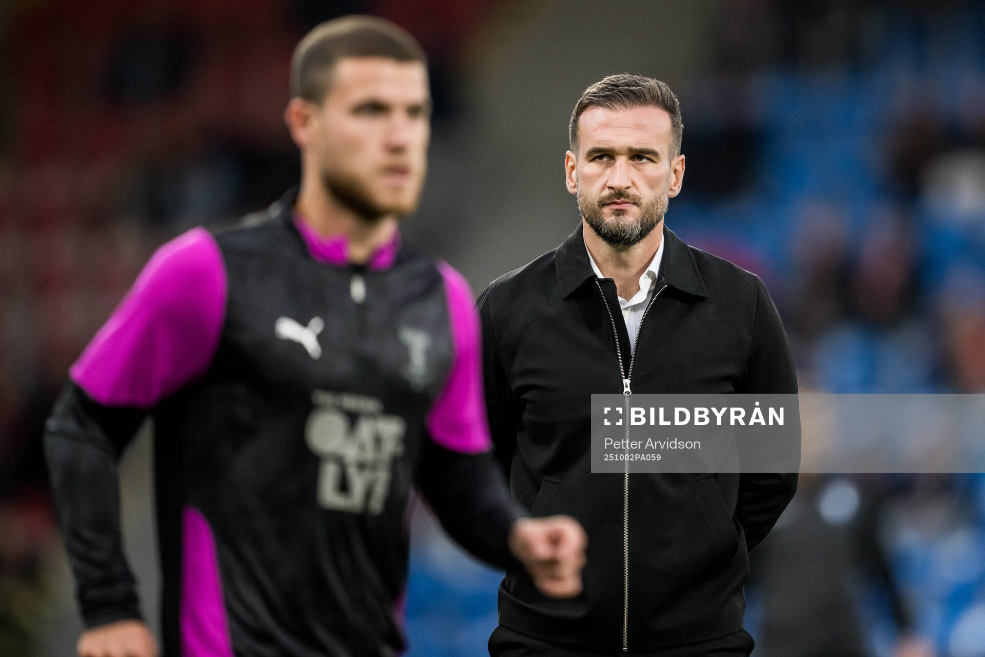 Head coach Anes Mravac of Malmö FF