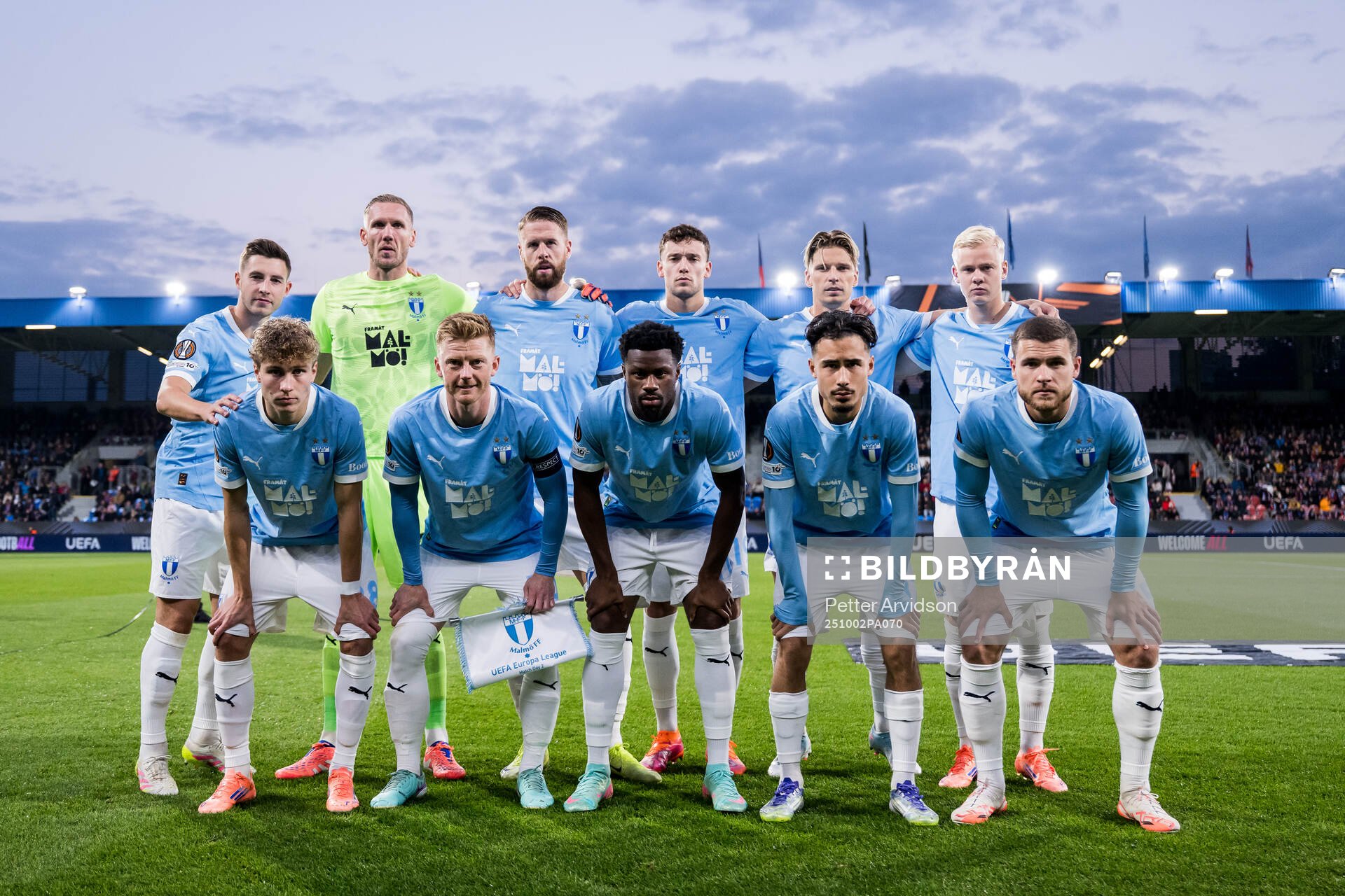 Starting eleven of Malmö FF