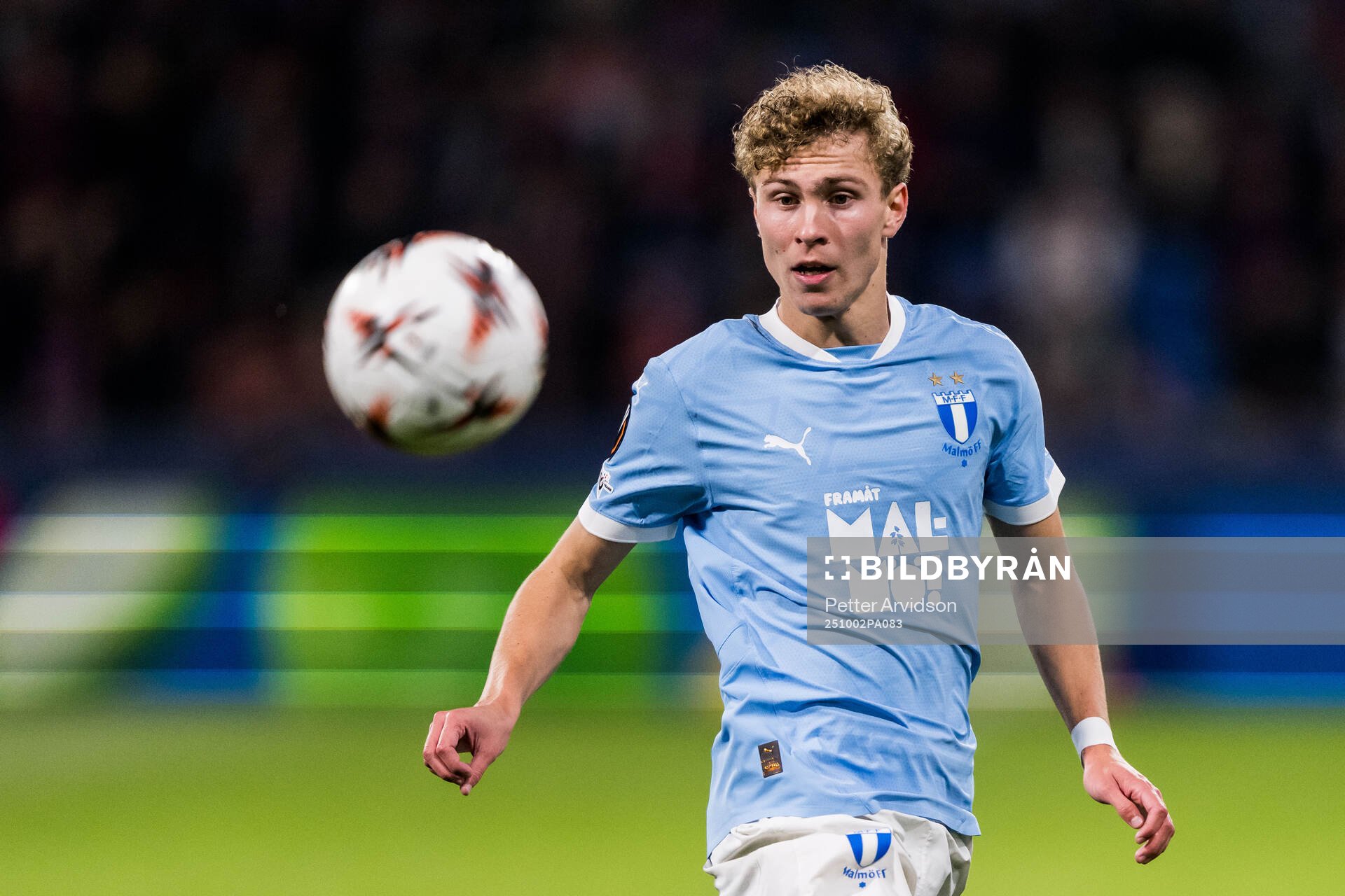 Hugo Bolin of Malmö FF