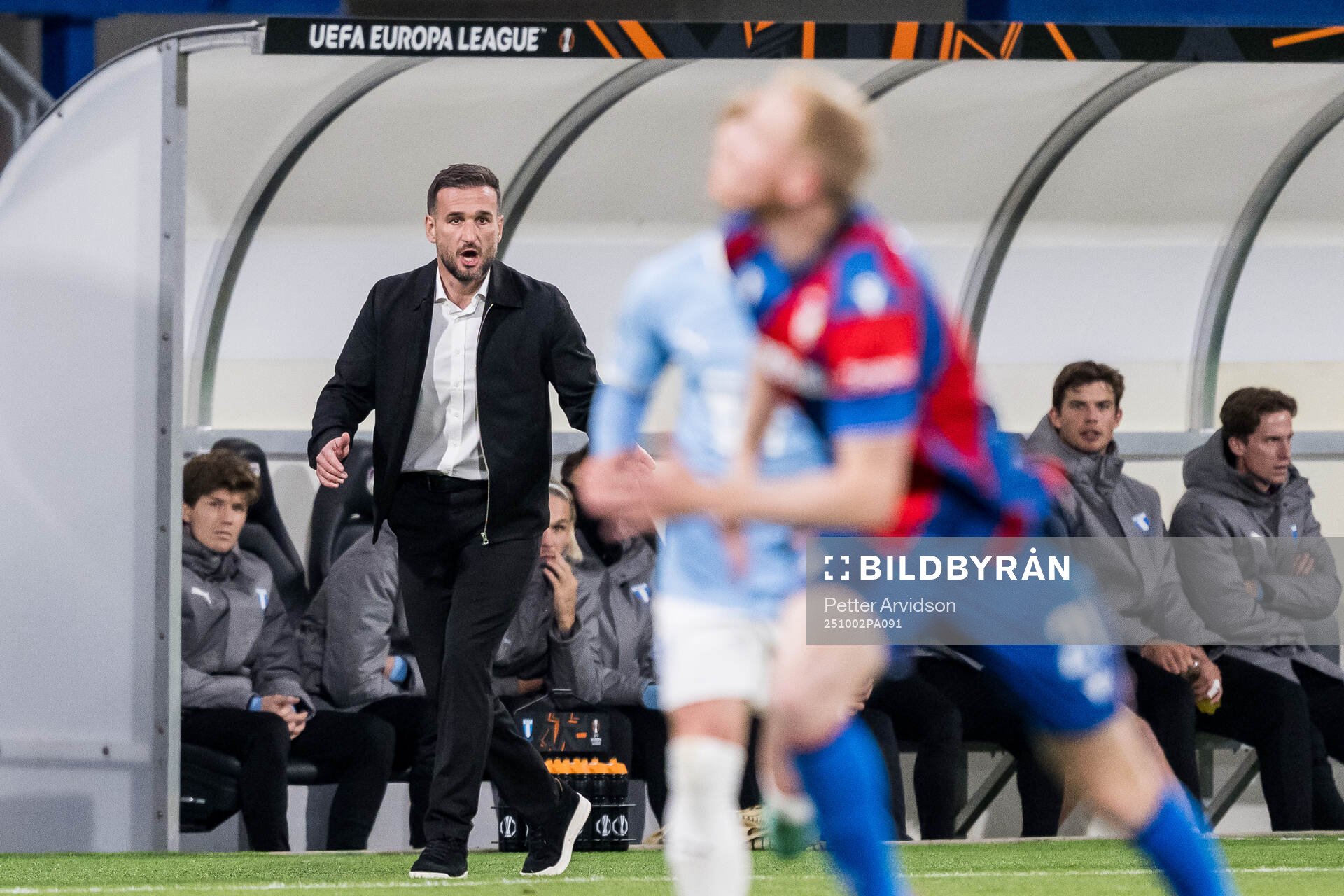 Head coach Anes Mravac of Malmö FF
