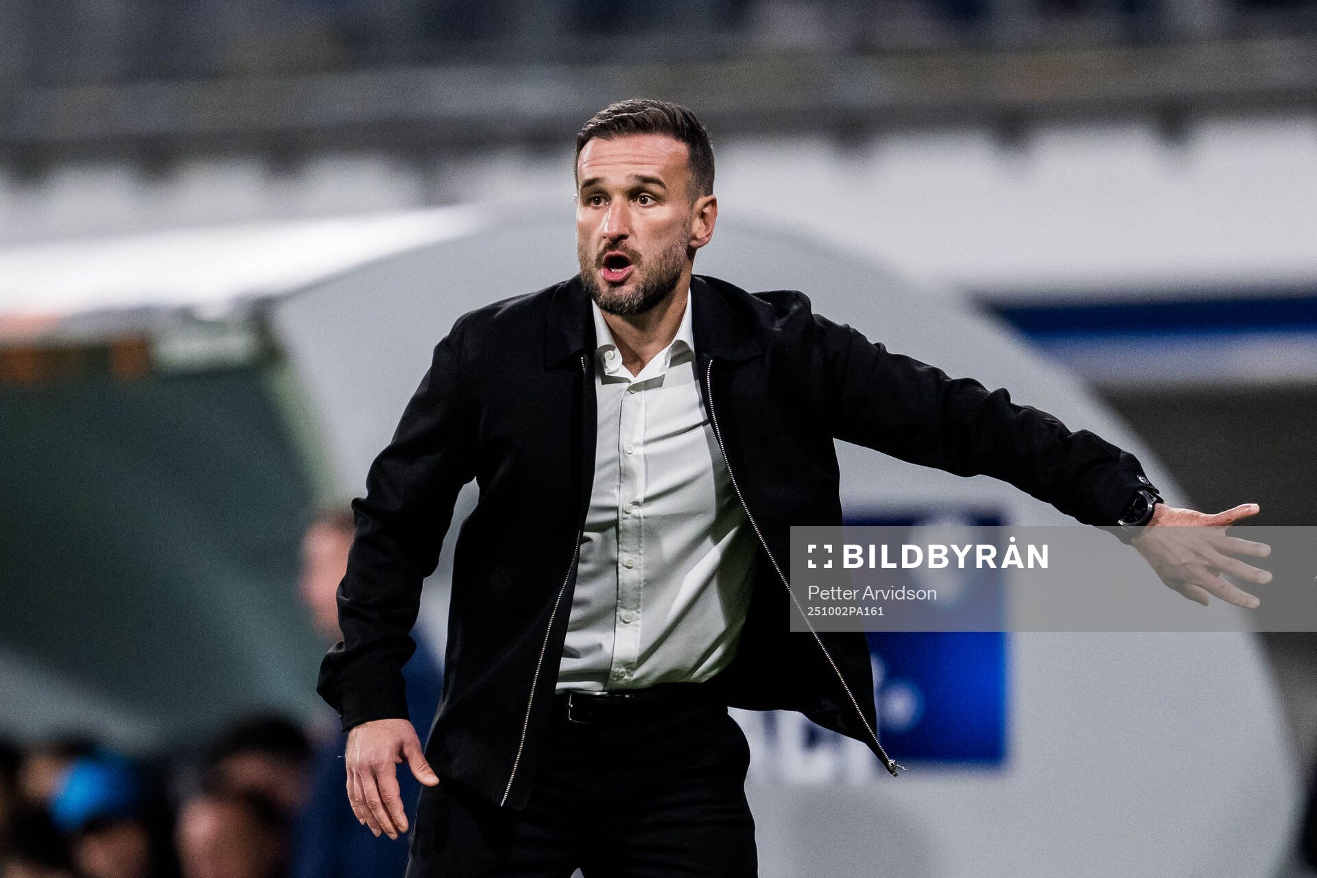 Head coach Anes Mravac of Malmö FF