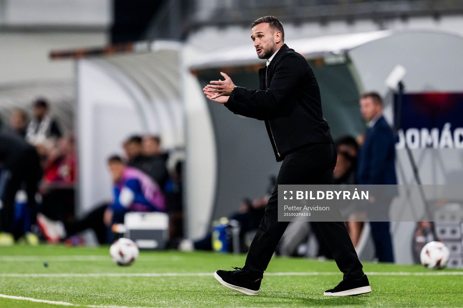 Head coach Anes Mravac of Malmö FF