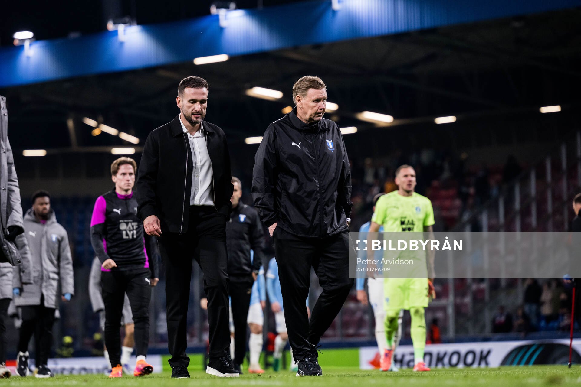 Head coach Anes Mravac and Assistant coach Peter Wettergren