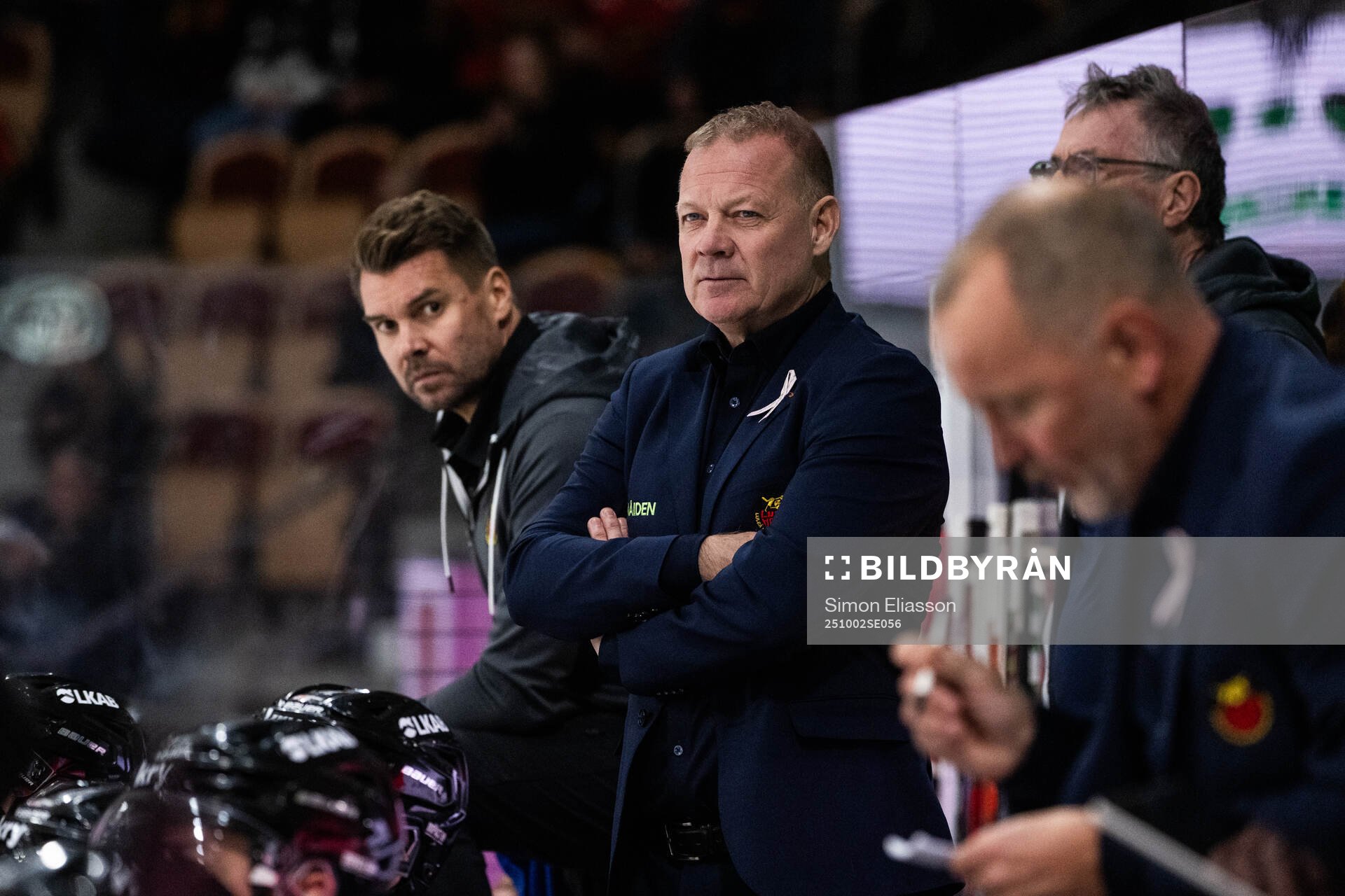 Luleås assisterande tränare Henrik Stridh