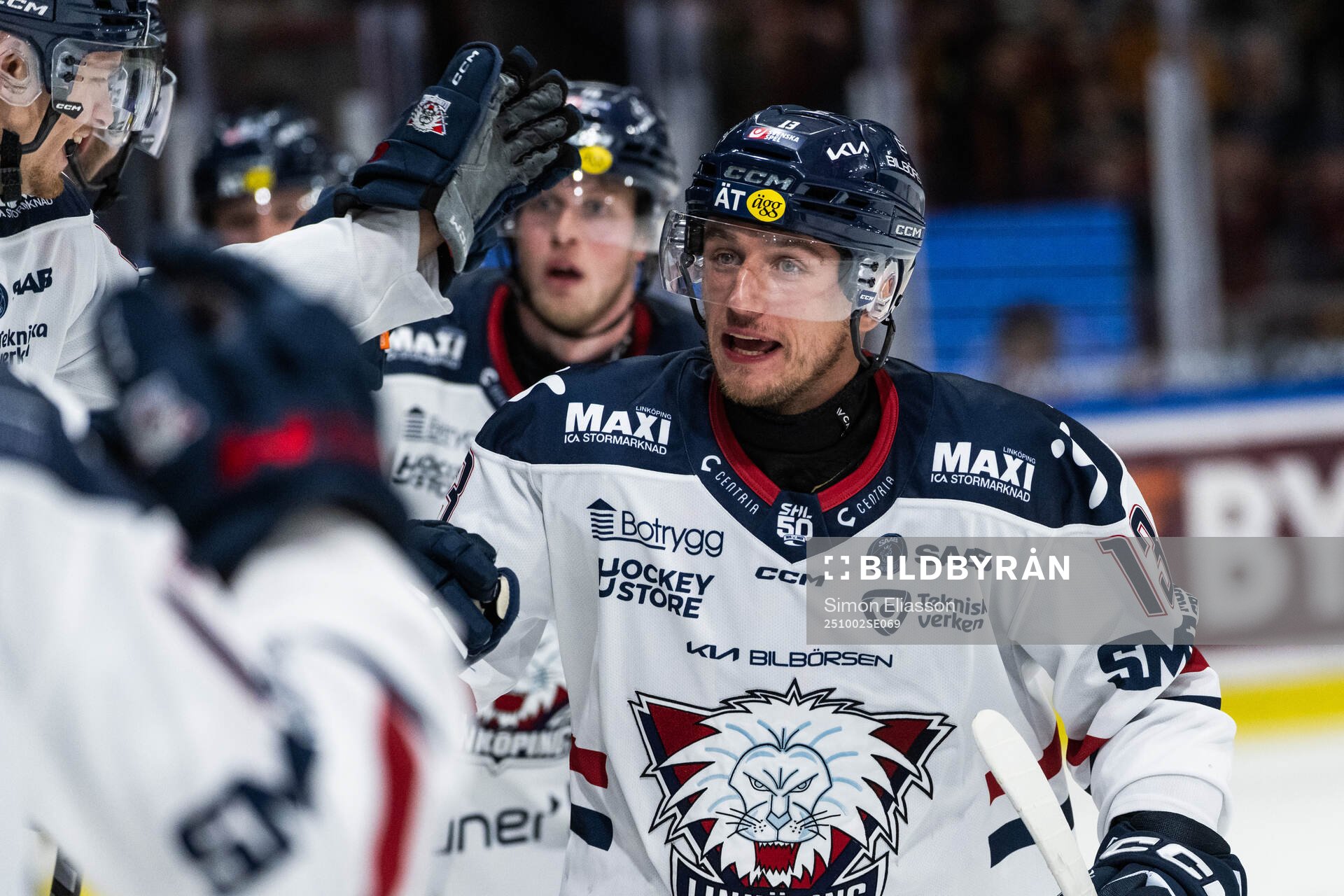 Linköpings Jakub Vrana jublar