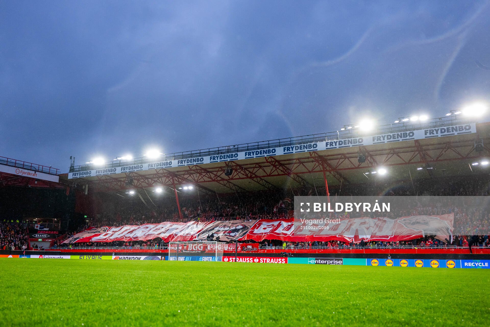 General view of Brann Stadion