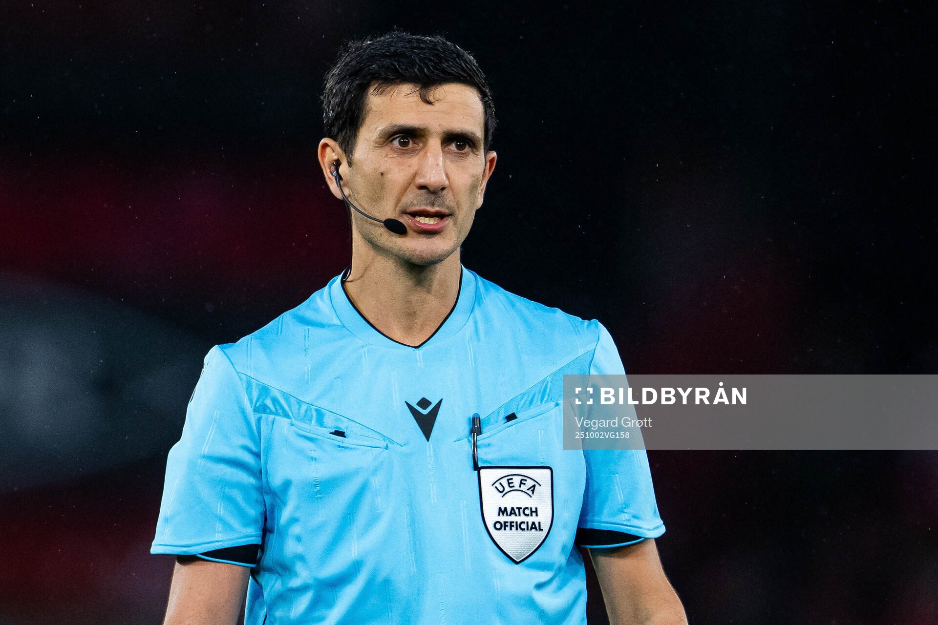 Referee Aliyar Aghayev