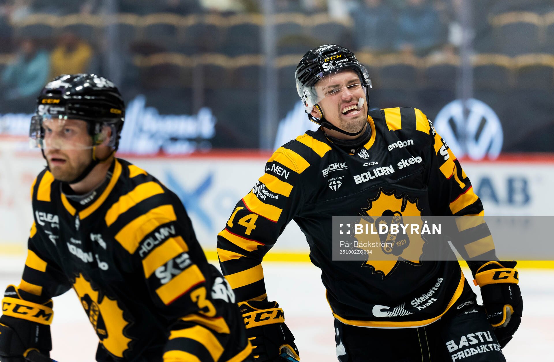 Skellefteås Viktor Grahn och Andreas Johnson