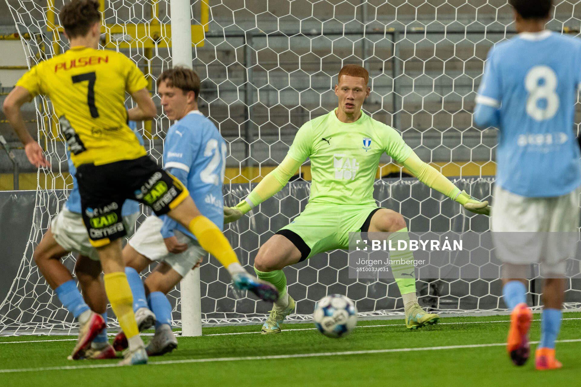 Malmö FFs målvakt Joakim Persson