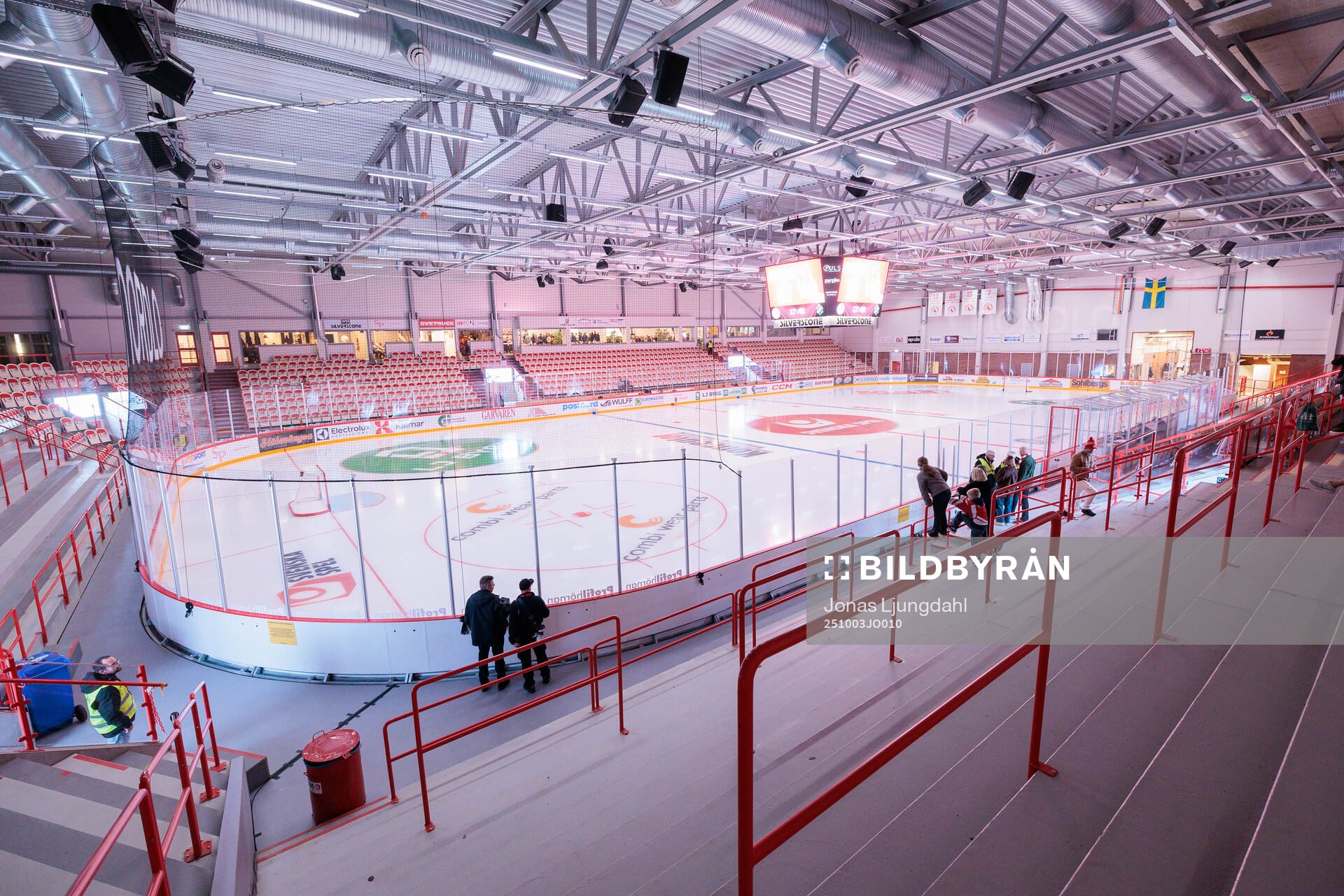 Interiör vy från SP arena