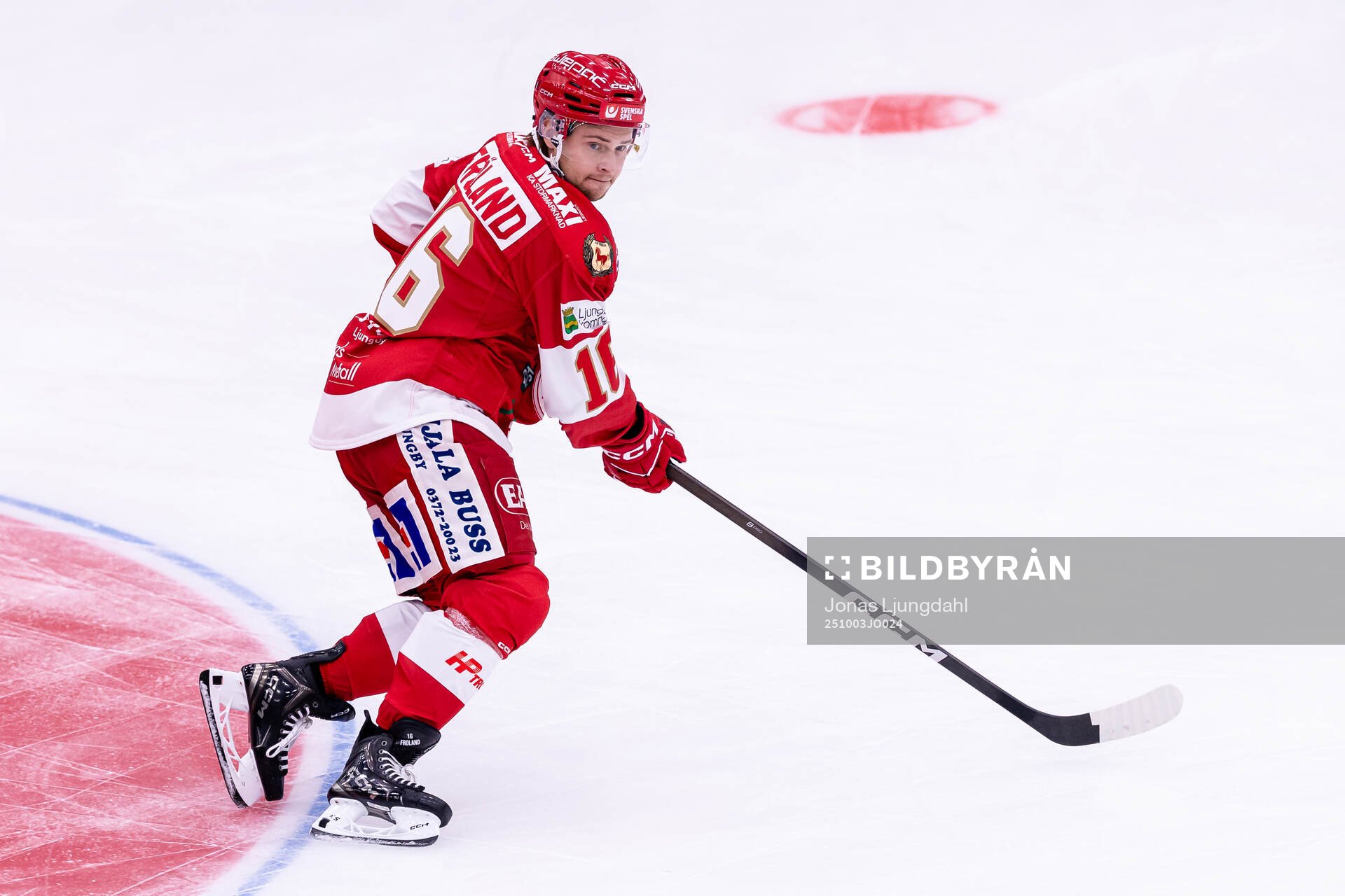 Troja/Ljungbys Dennis Fröland