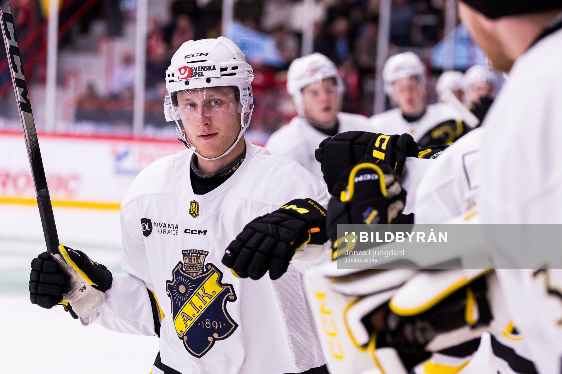 AIKs Oskar Magnusson jublar