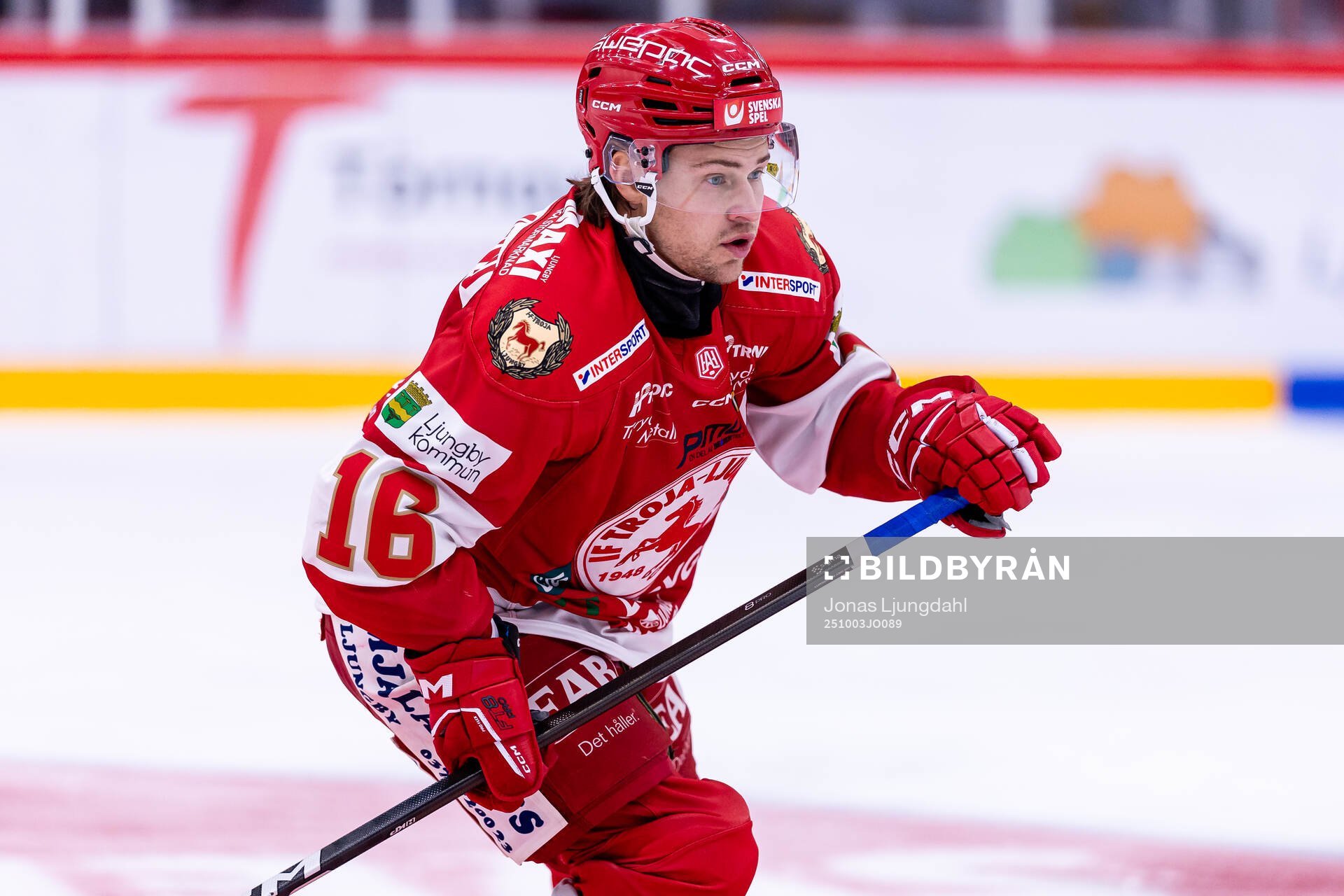 Troja/Ljungbys Dennis Fröland