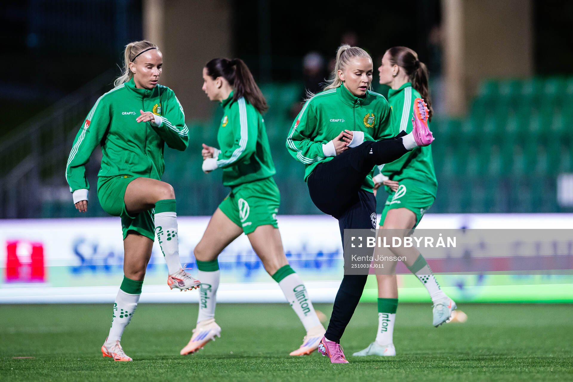 Hammarbys Stina Lennartsson och Anna Jøsendal