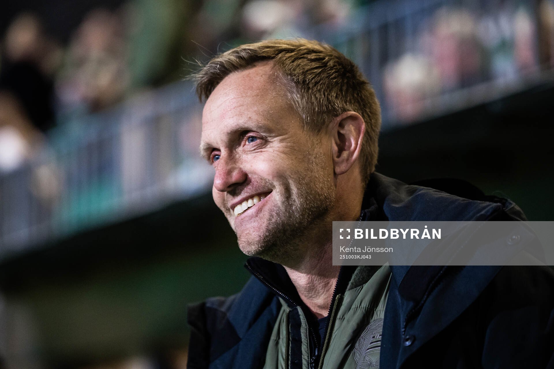 Hammarbys tränare Martin Sjögren