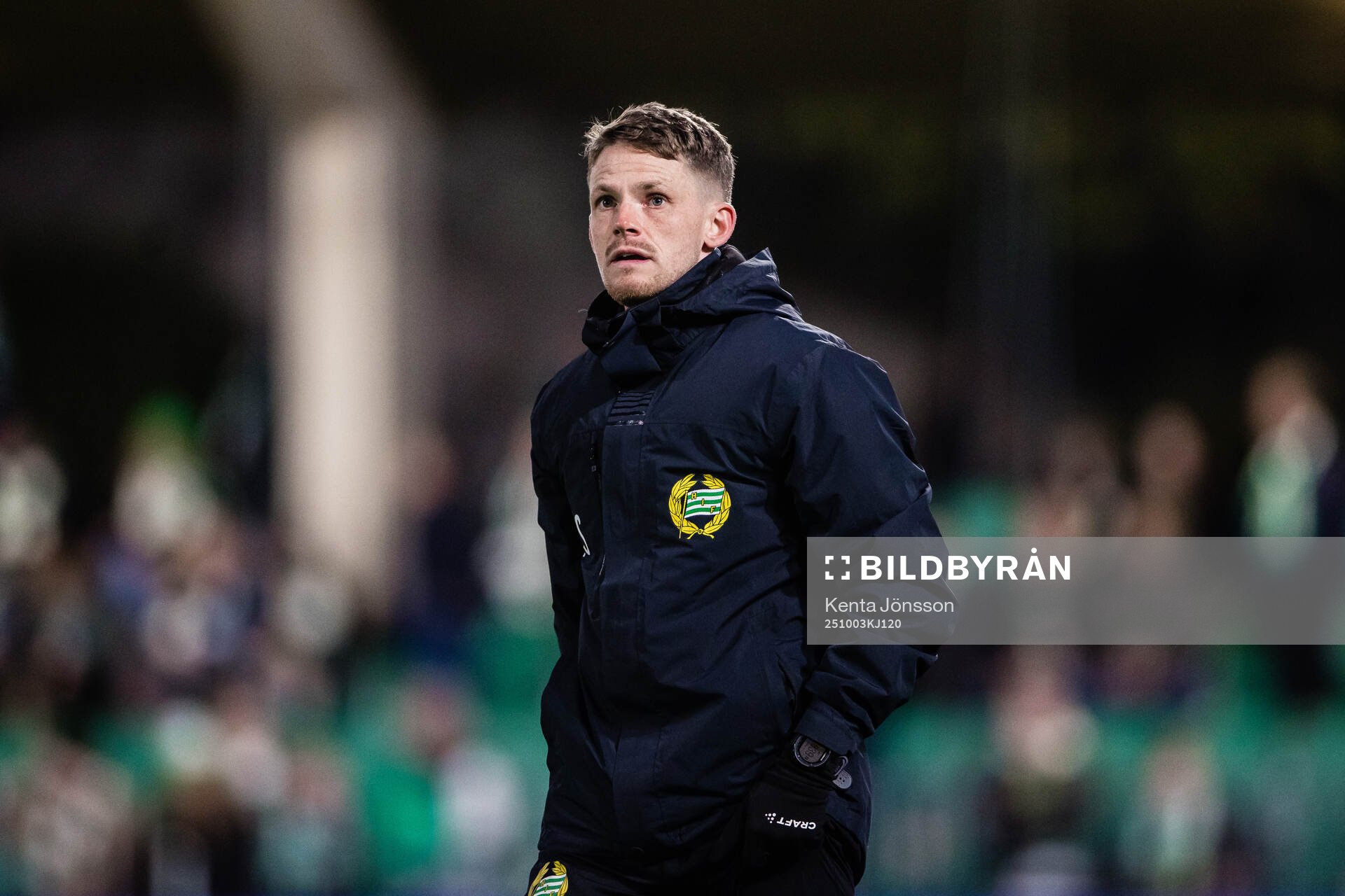 Hammarbys assisterande tränare William Strömberg