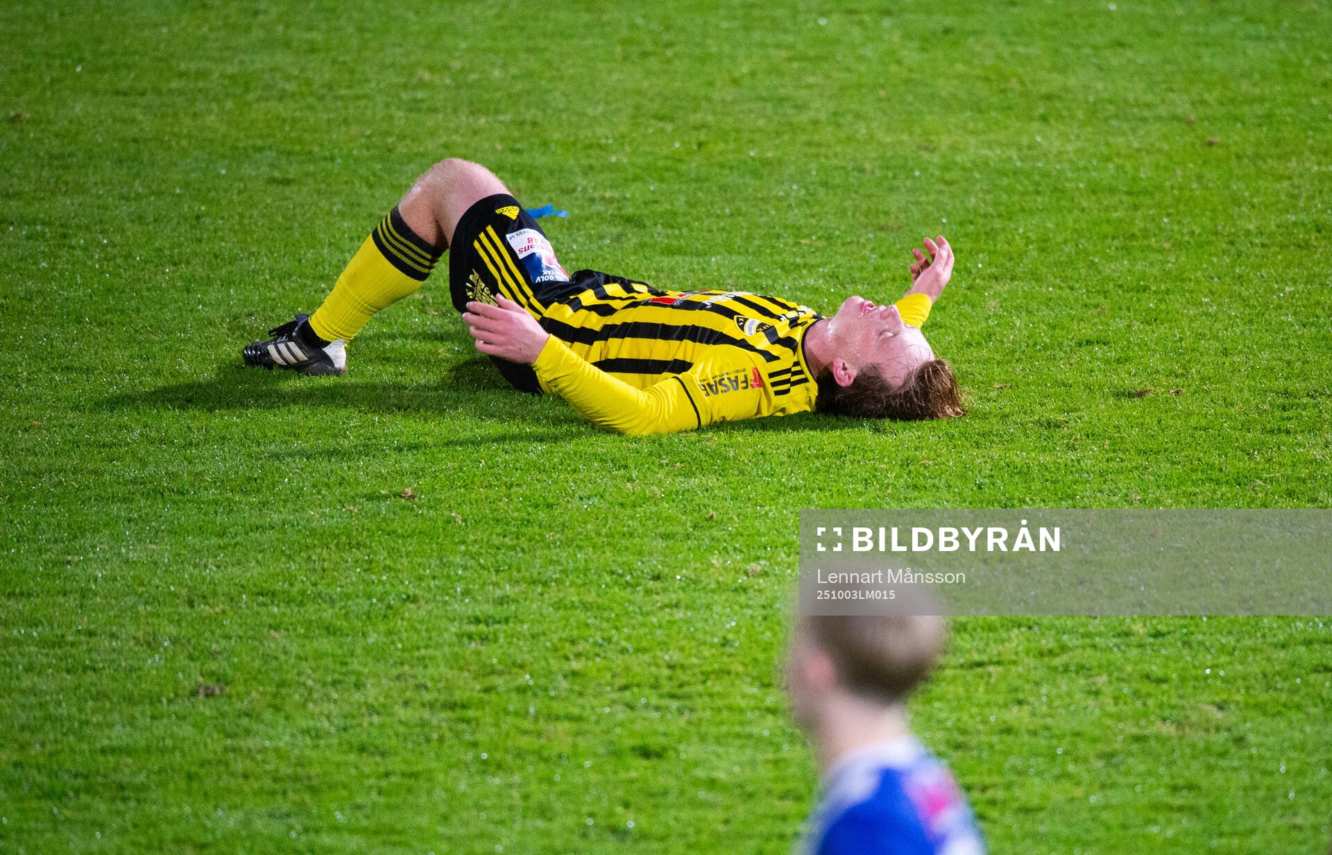 IFK Hässleholms Sam Hegdal deppar