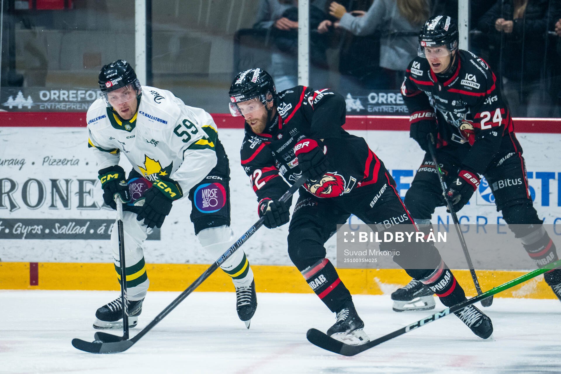 Östersunds Anton Klint och Nybros Joachim Rohdin