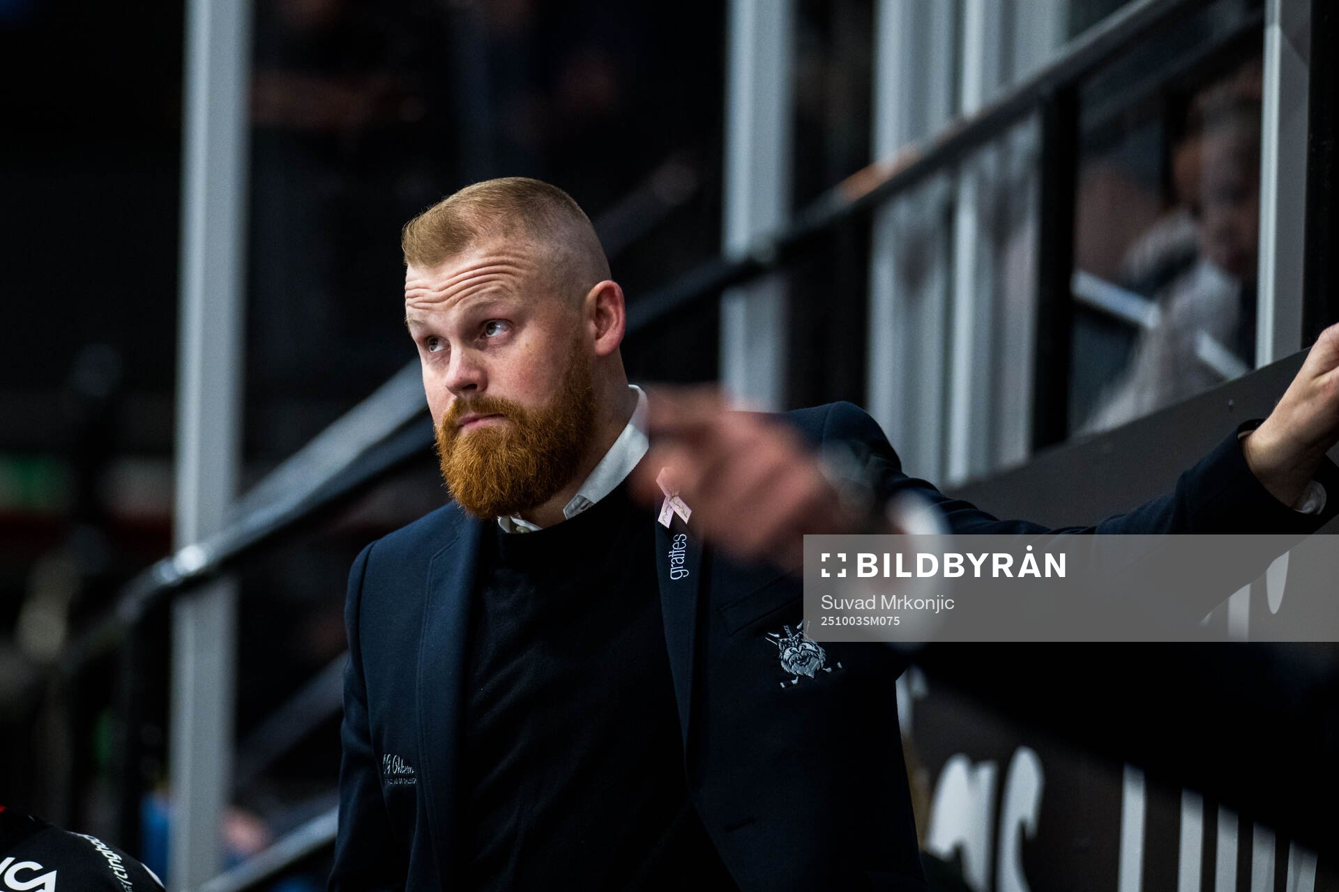 Nybros assisterande tränare Robin Wengdahl