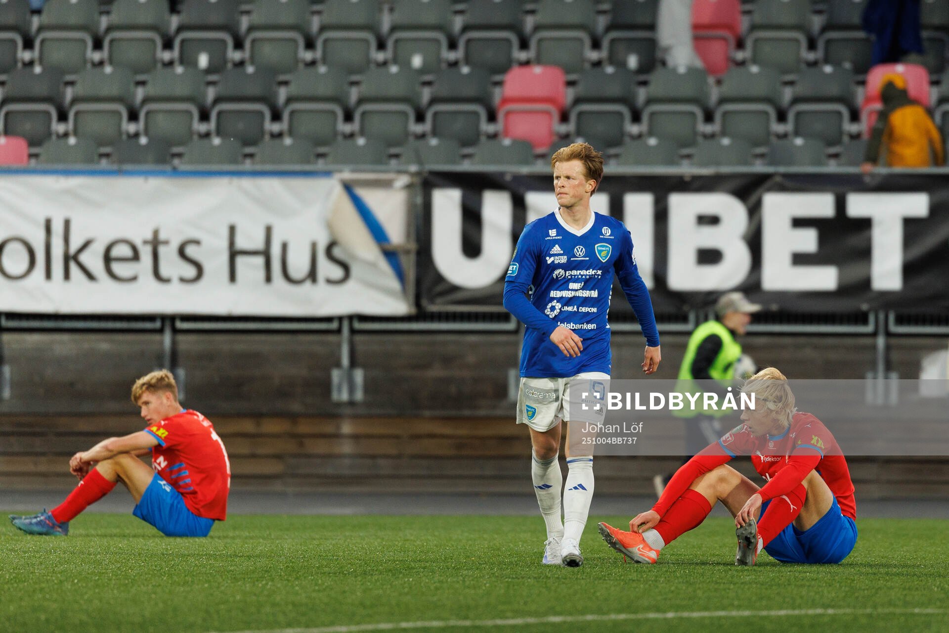 Helsingborgs spelare deppar