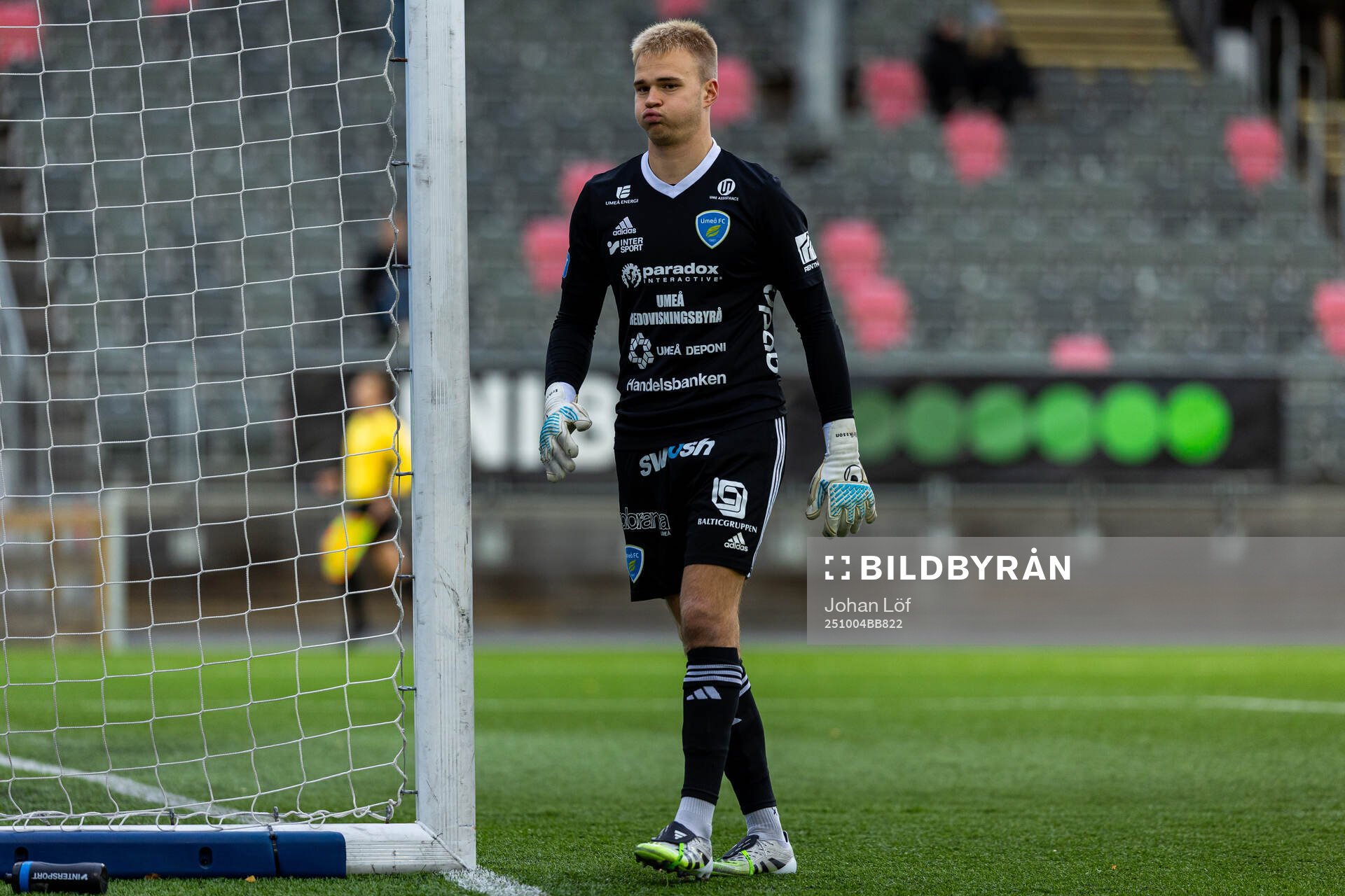 Umeå FCs målvakt Pontus Eriksson