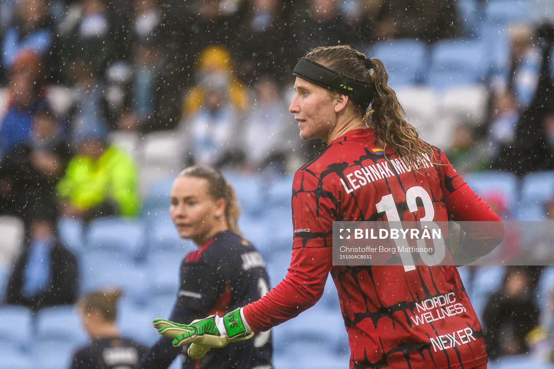 Rosengårds målvakt Samantha Leshnak Murphy