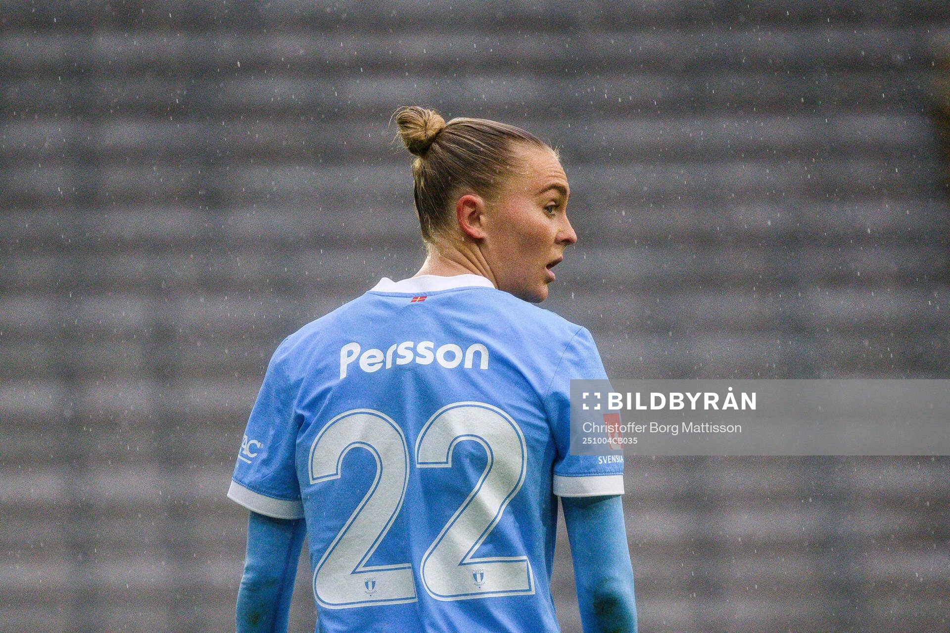 Malmö FFs Beatrice Persson deppar