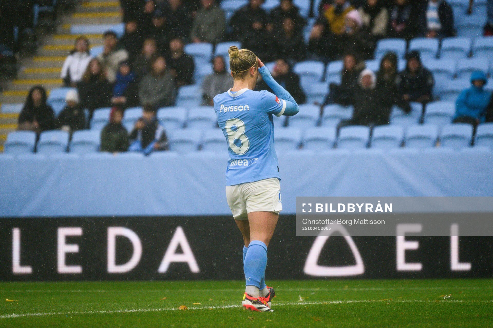 Malmö FFs Mia Persson deppar