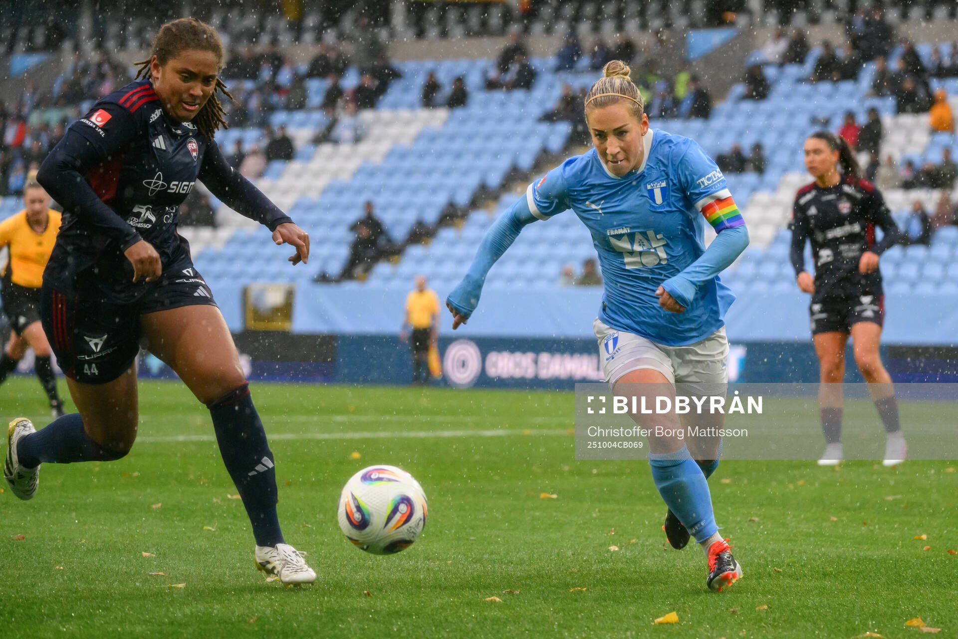 Rosengårds Jo-Anne Agbor Tataw Cronquist och Malmö FFs