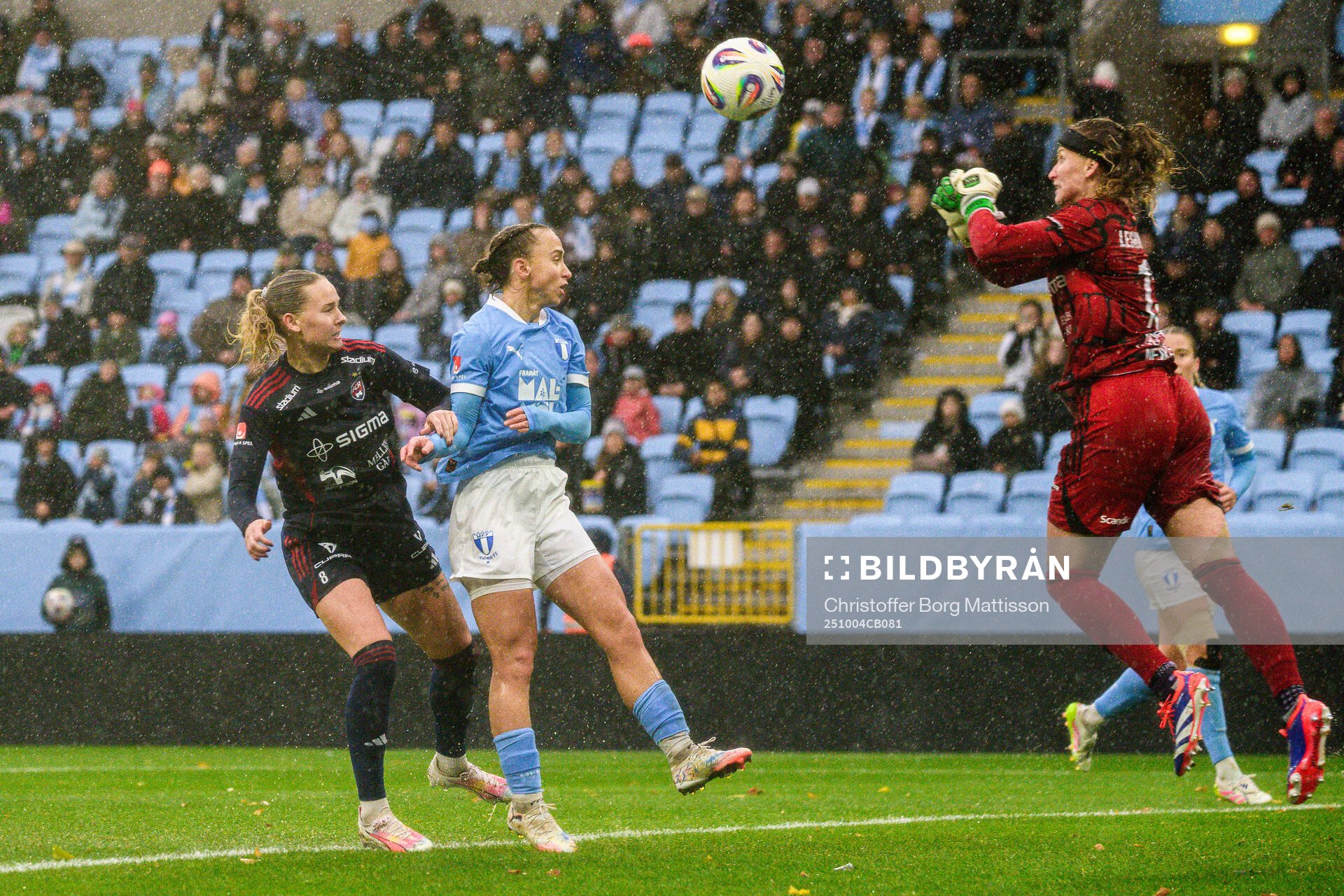 Rosengårds Emma Jansson och Samantha Leshnak Murphy och