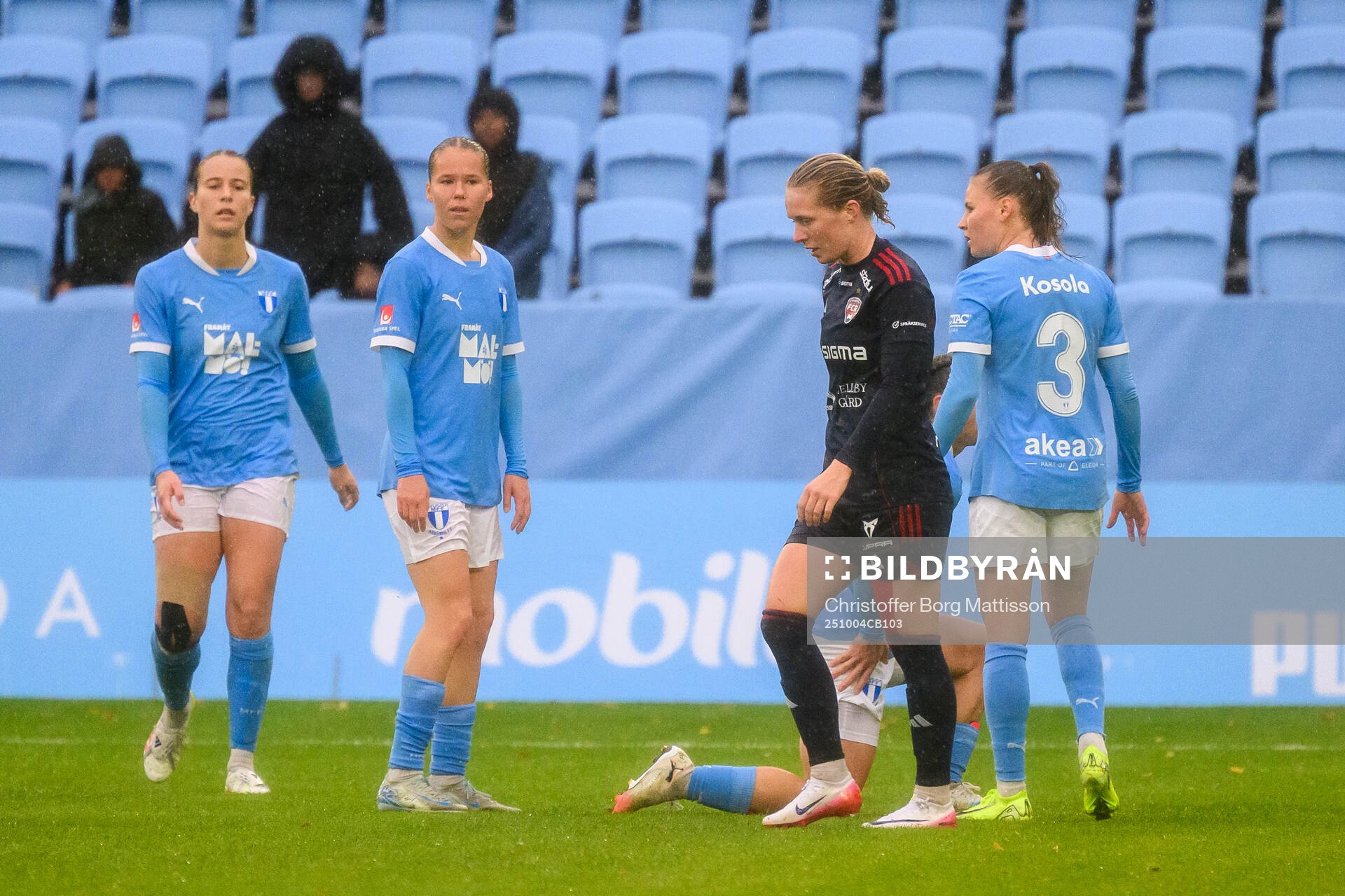 Rosengårds Emilia Larsson deppar