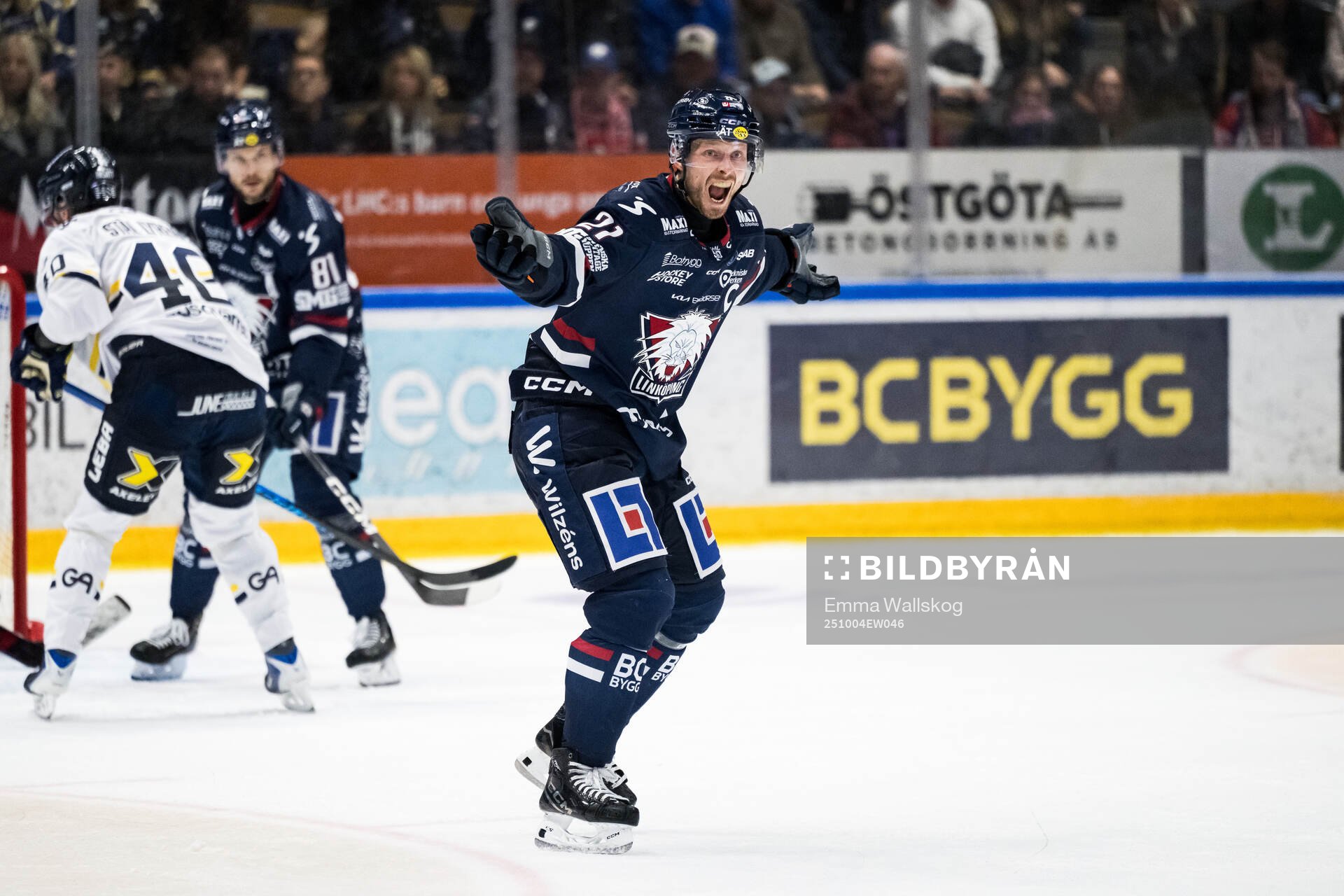 Linköpings Christoffer Ehn reagerar