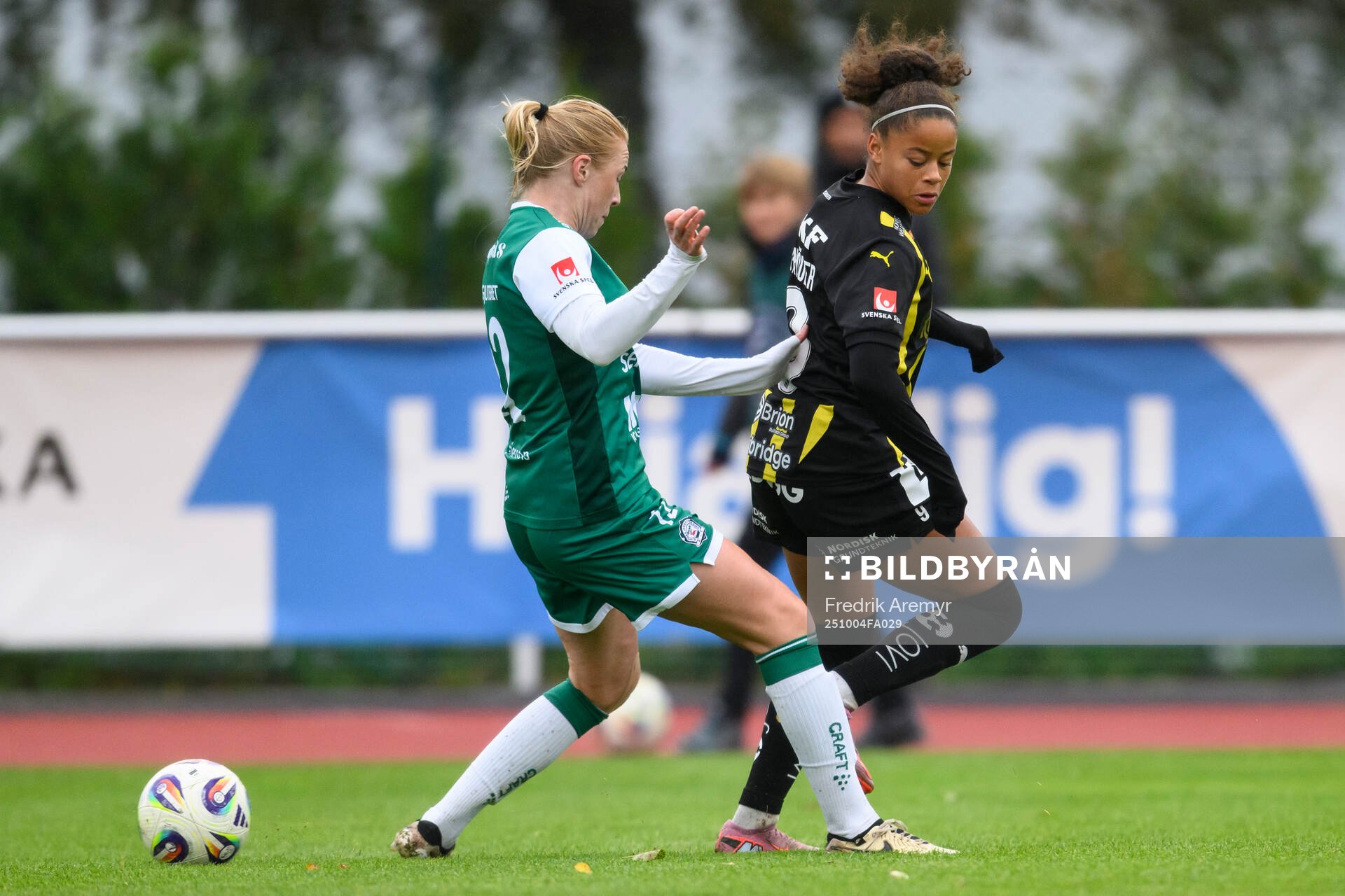 Alingsås Tilde Karlsson och Häckens Felicia Schröder