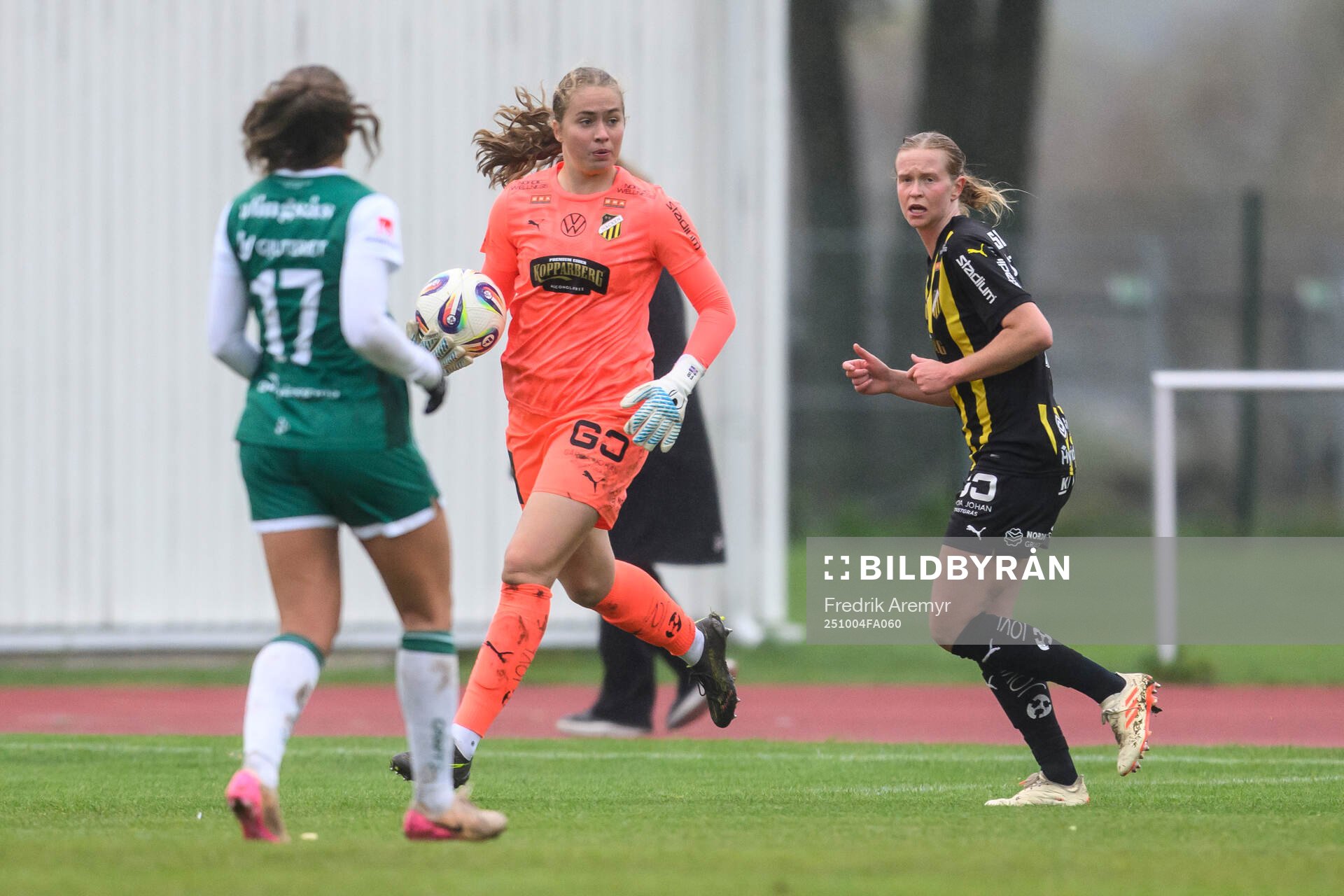 Häckens målvakt Fanney Birkisdottir