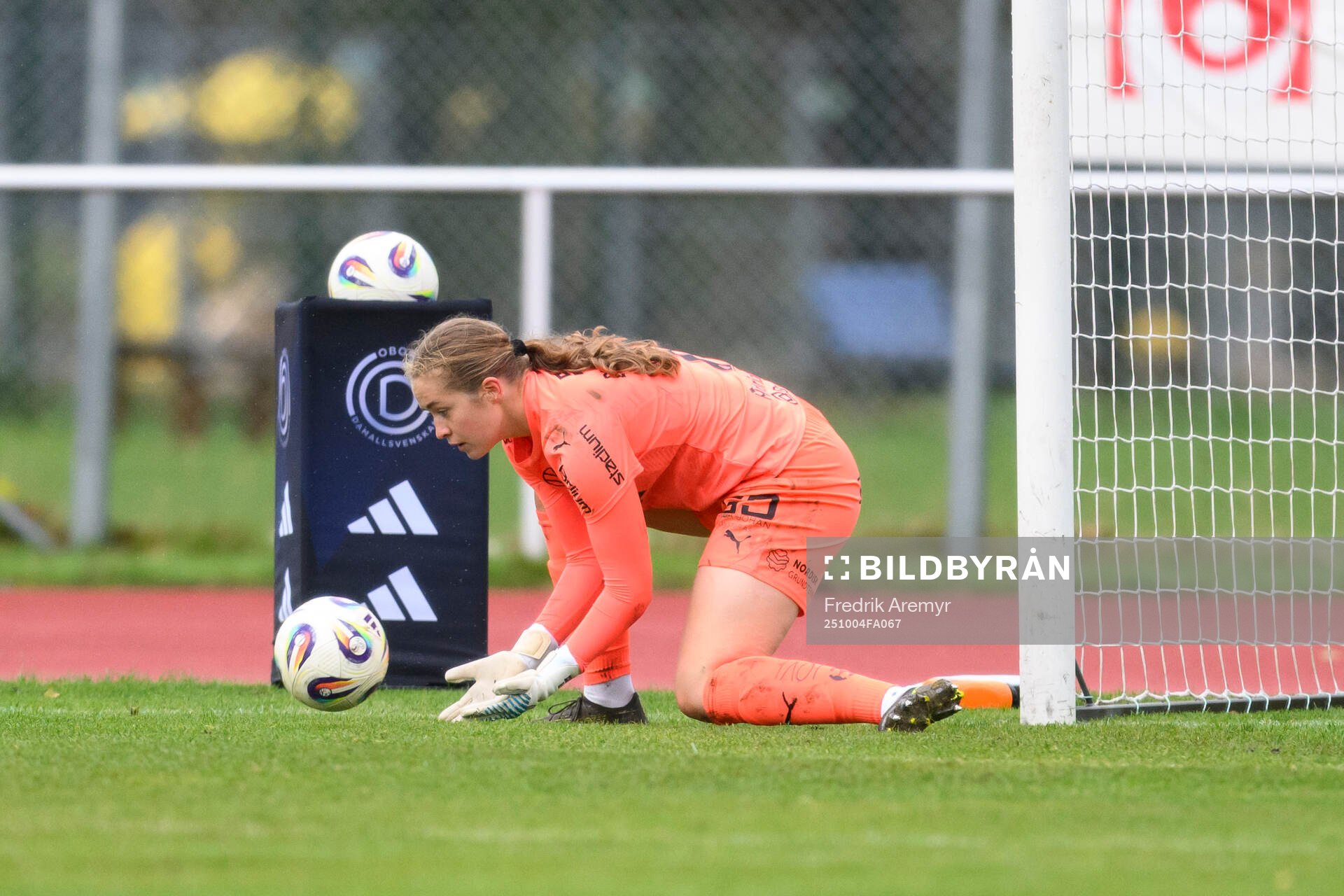 Häckens målvakt Fanney Birkisdottir