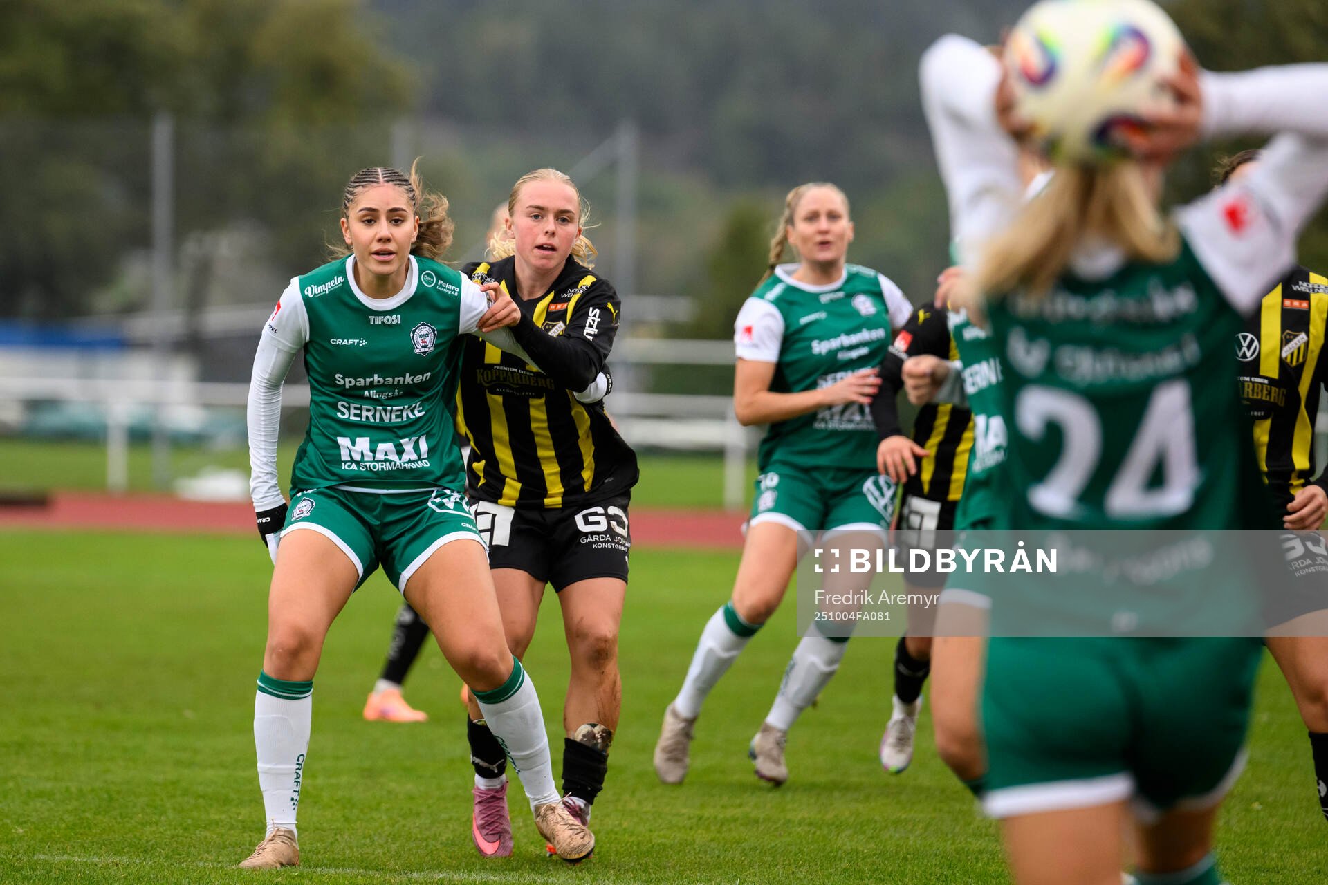 Alingsås Julia Elvbo och Häckens Pernille Sanvig