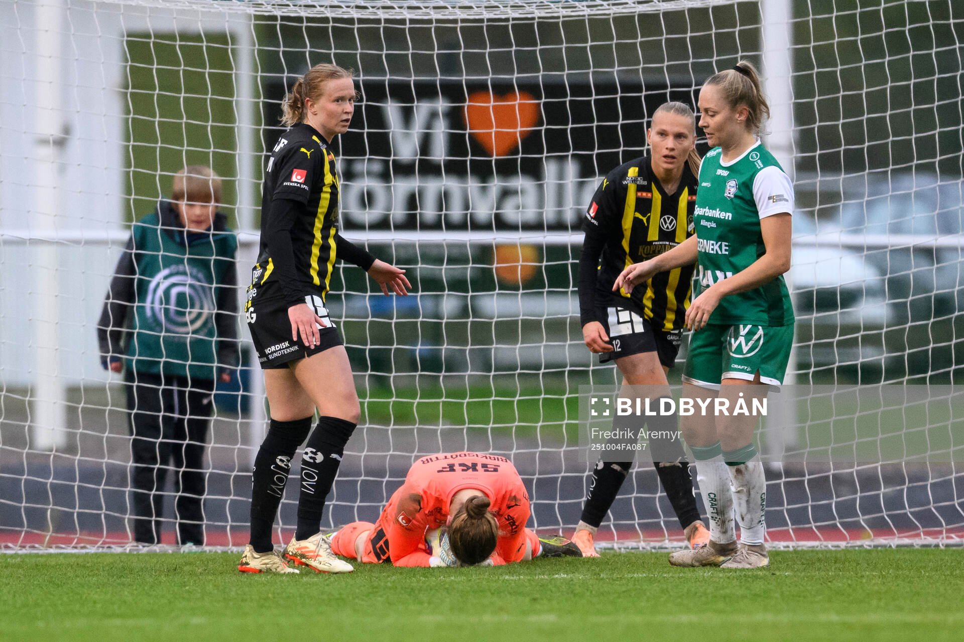 Häckens Emma Östlund , Häckens målvakt Fanney