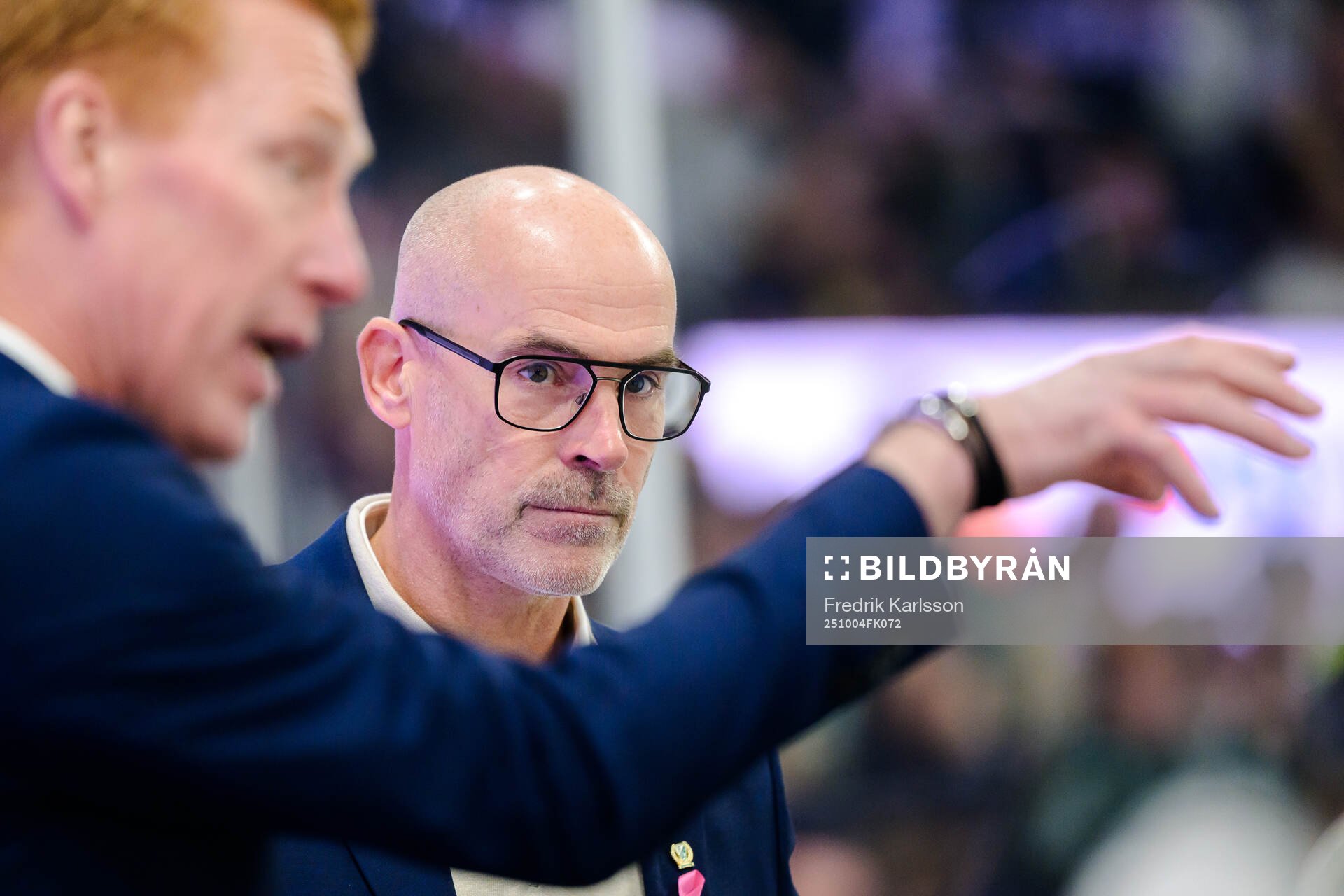 Färjestads assisterande tränare Christer Olsson