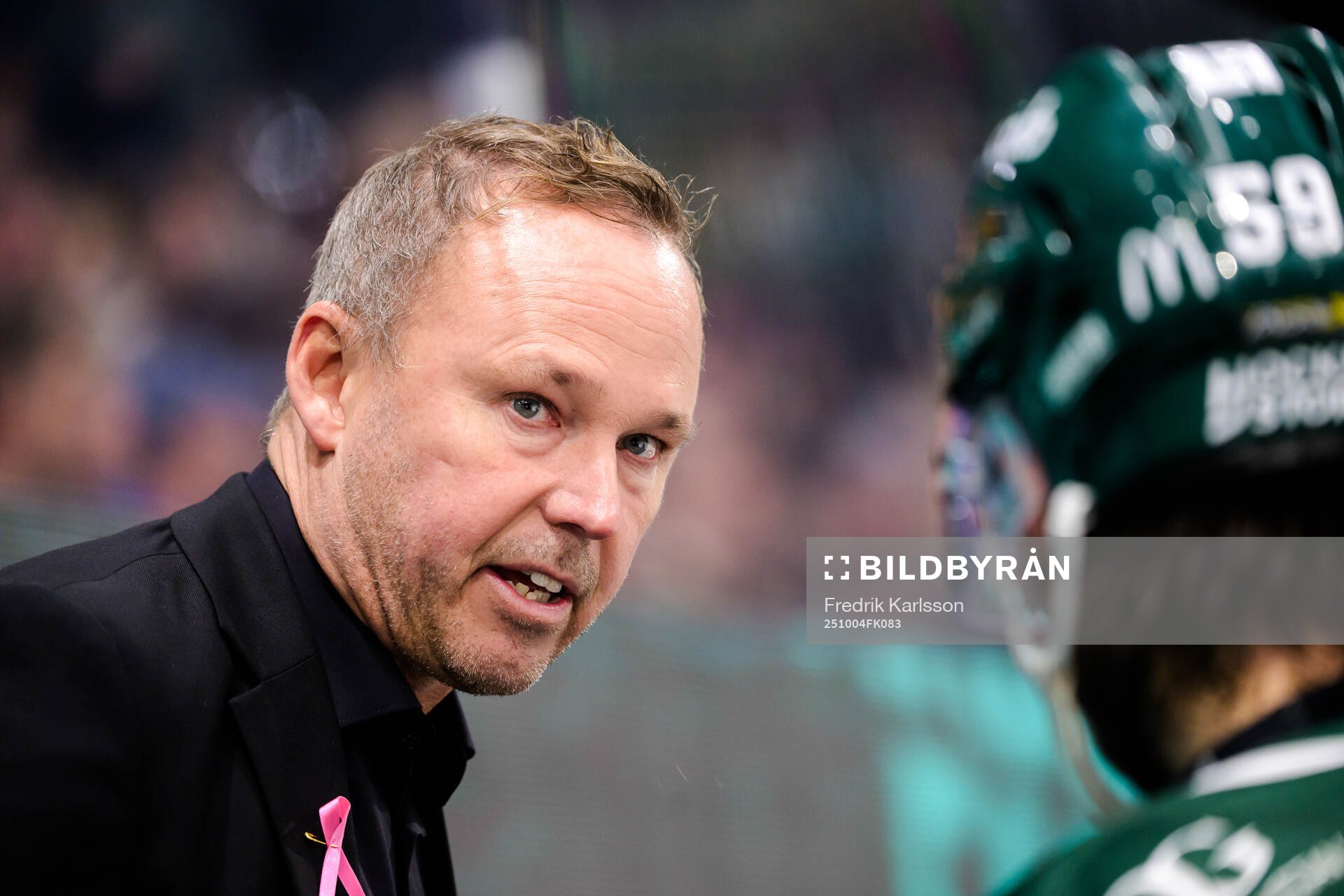 Färjestads assisterande tränare Mikael Karlberg
